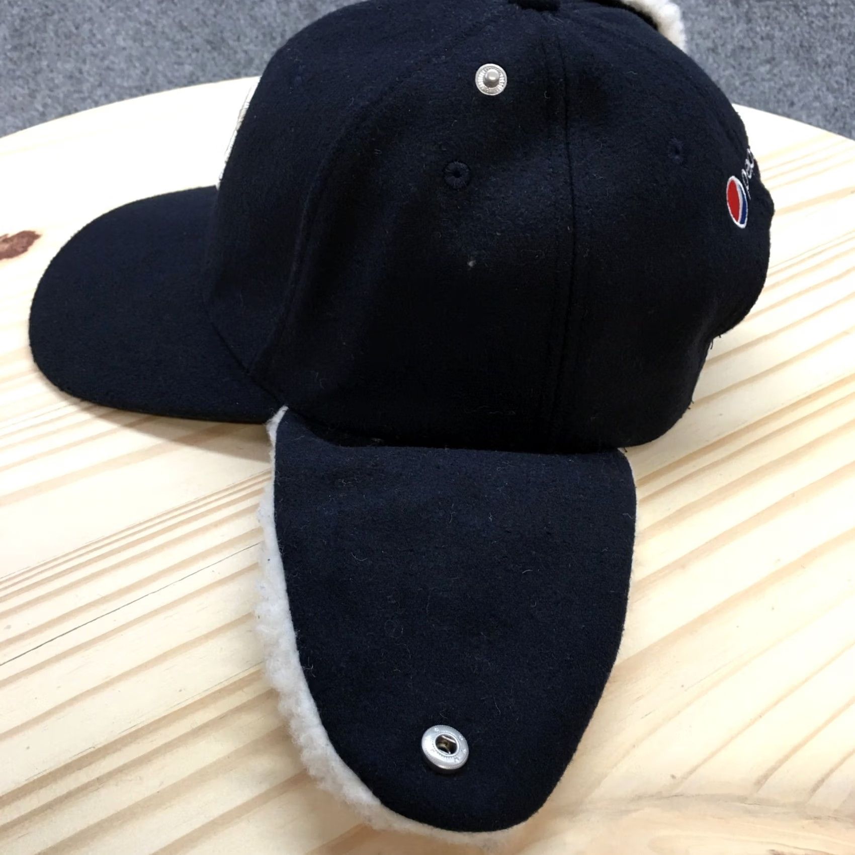 Twins Melonwear Minnesota Twins Trapper Hat Mens Blue White One Size Embroidered Logo Size ONE SIZE - 5 Thumbnail