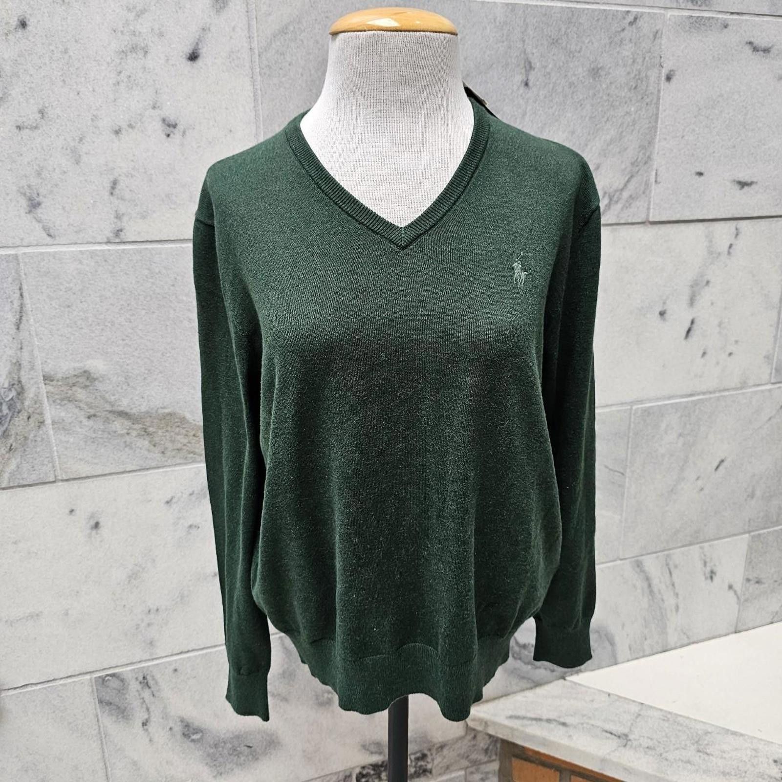 Polo Ralph Lauren Women's Green Sweater