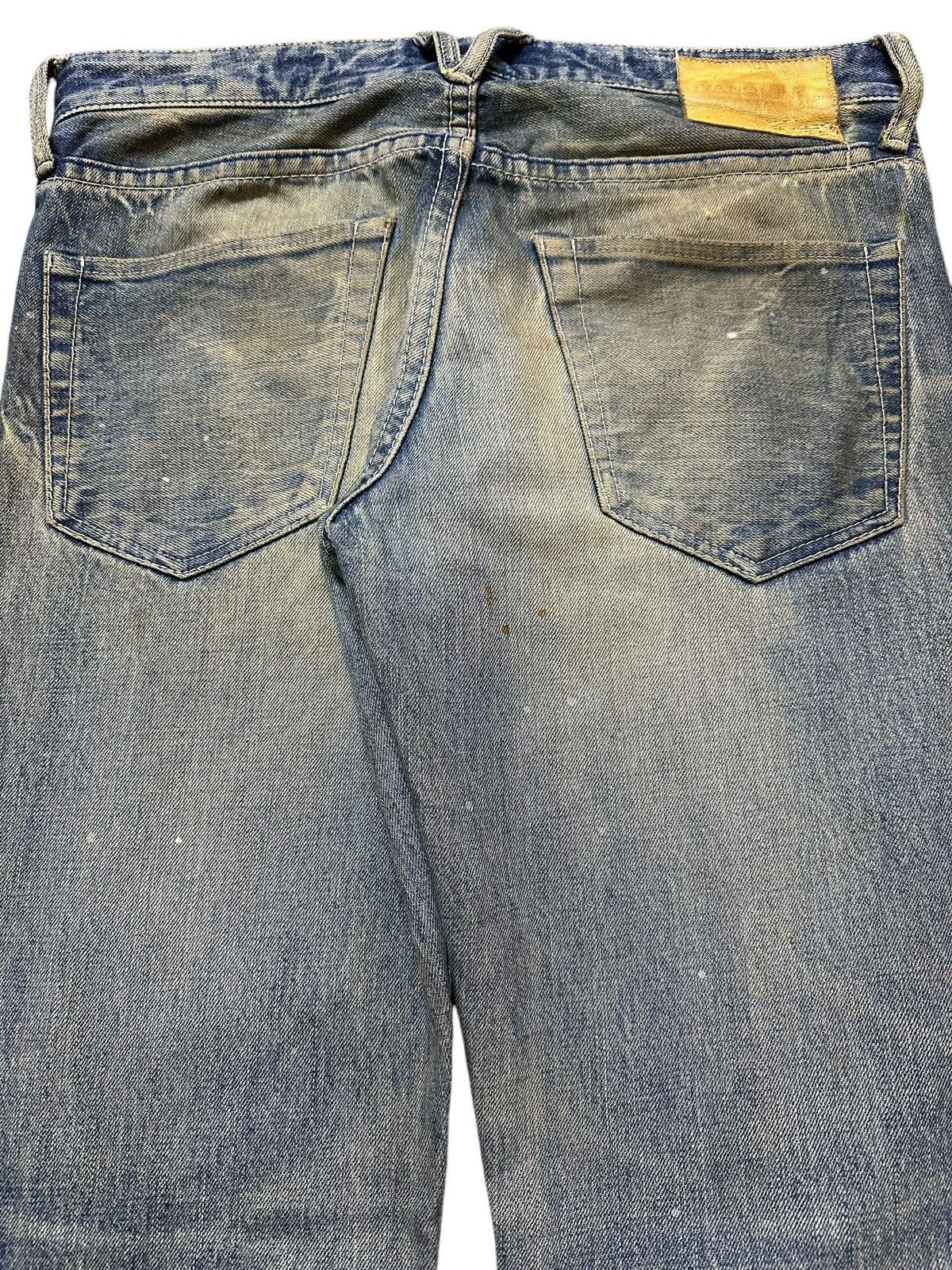 Japanese Brand Vintage Japanese Vanquish Mud Faded Wash Distressed Jeans Size US 32 / EU 48 - 6 Thumbnail