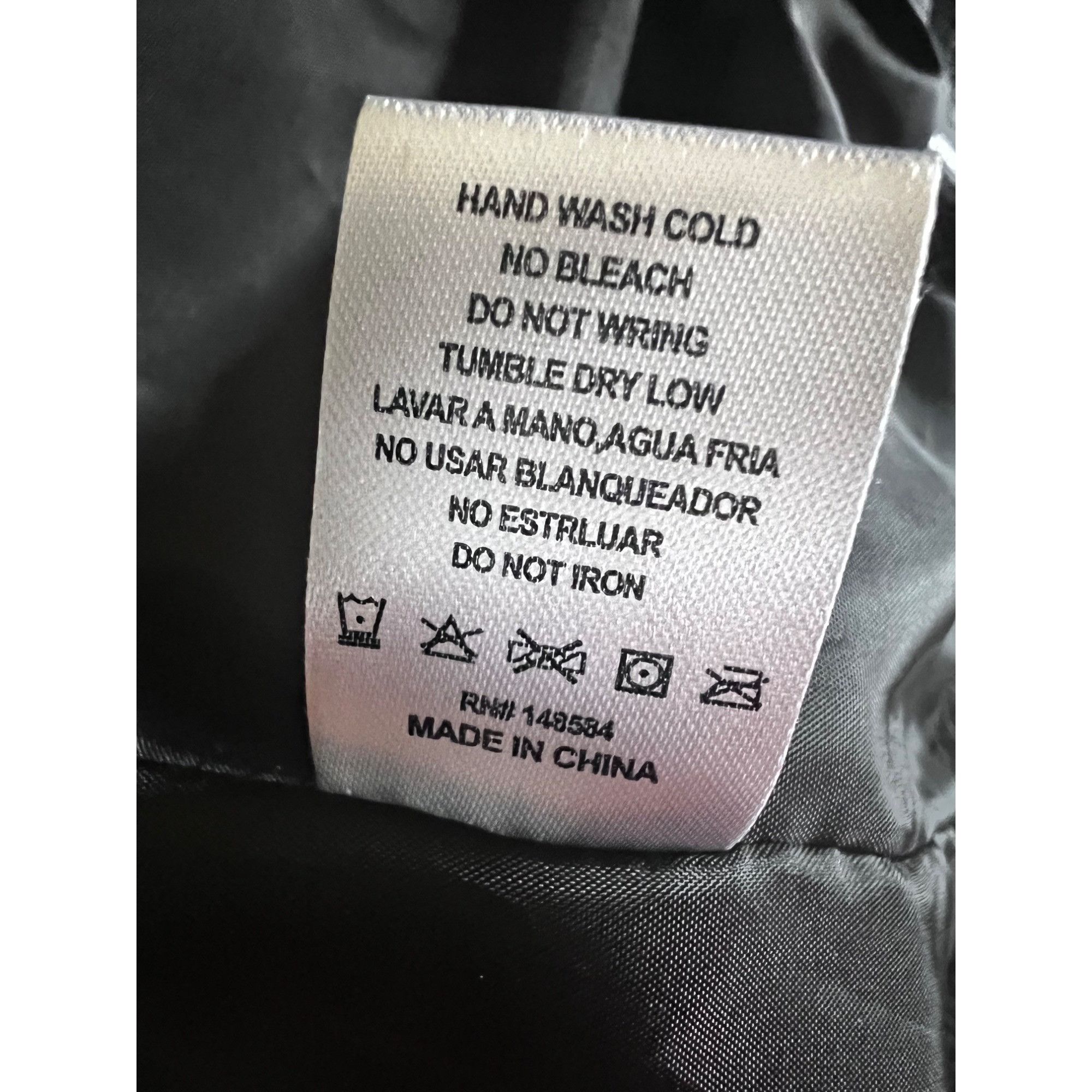 Azalea Wang Azalea Wang Designer Faux Leather Graphic Moto Jacket Size M / US 6-8 / IT 42-44 - 12 Thumbnail