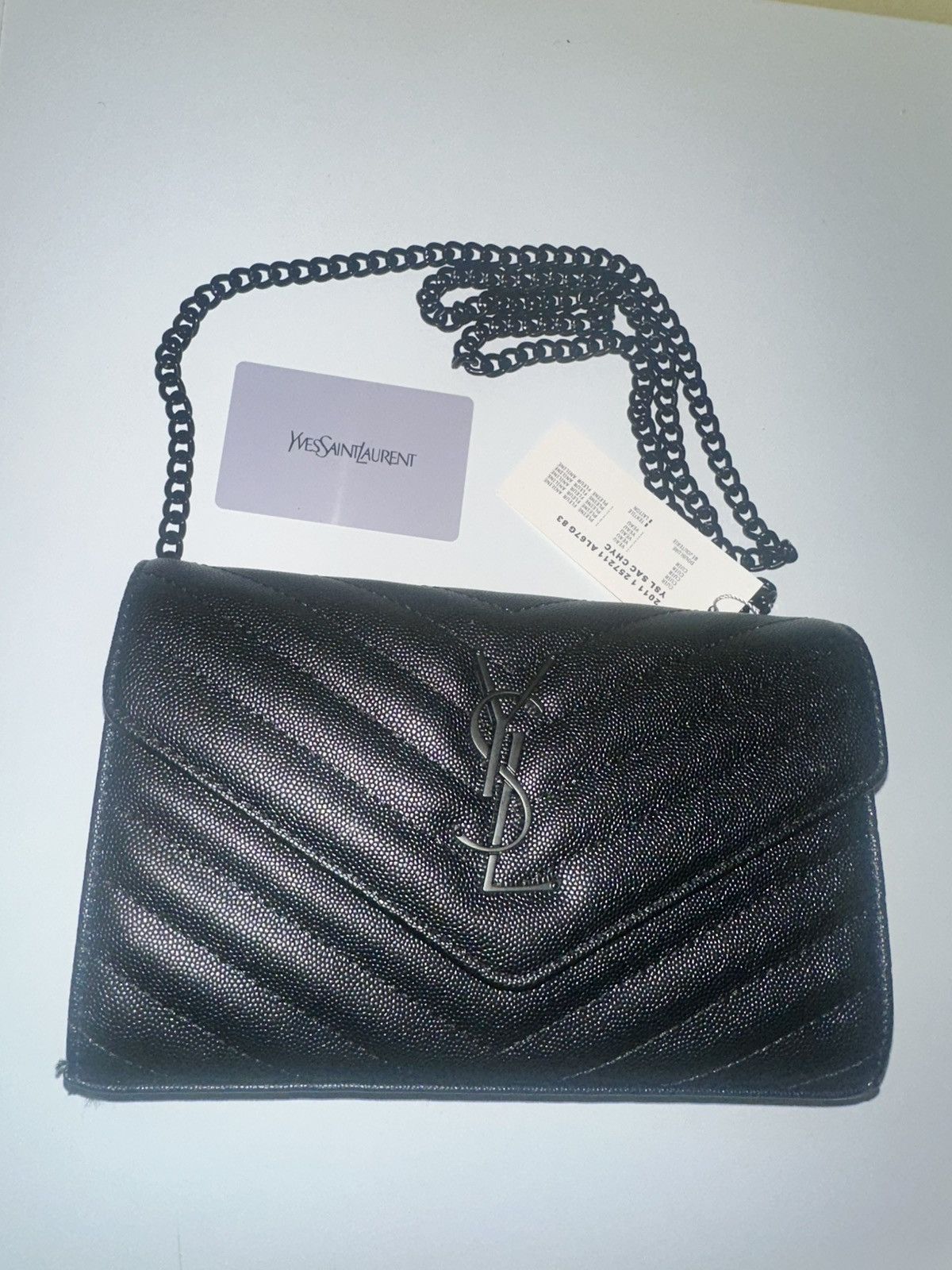 YVES Saint Laurent YSL Crossbody Bag in Black, Women's