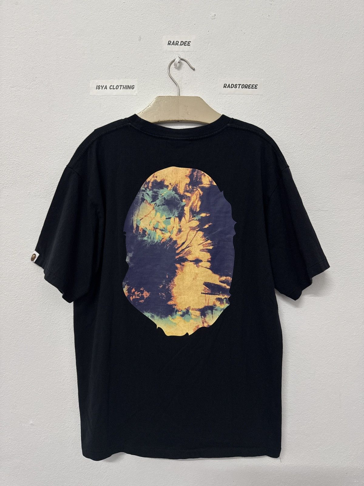 Bape A Bathing Ape Mirror Tidye Big Head Tee Size US L / EU 52-54 / 3 - 8 Thumbnail