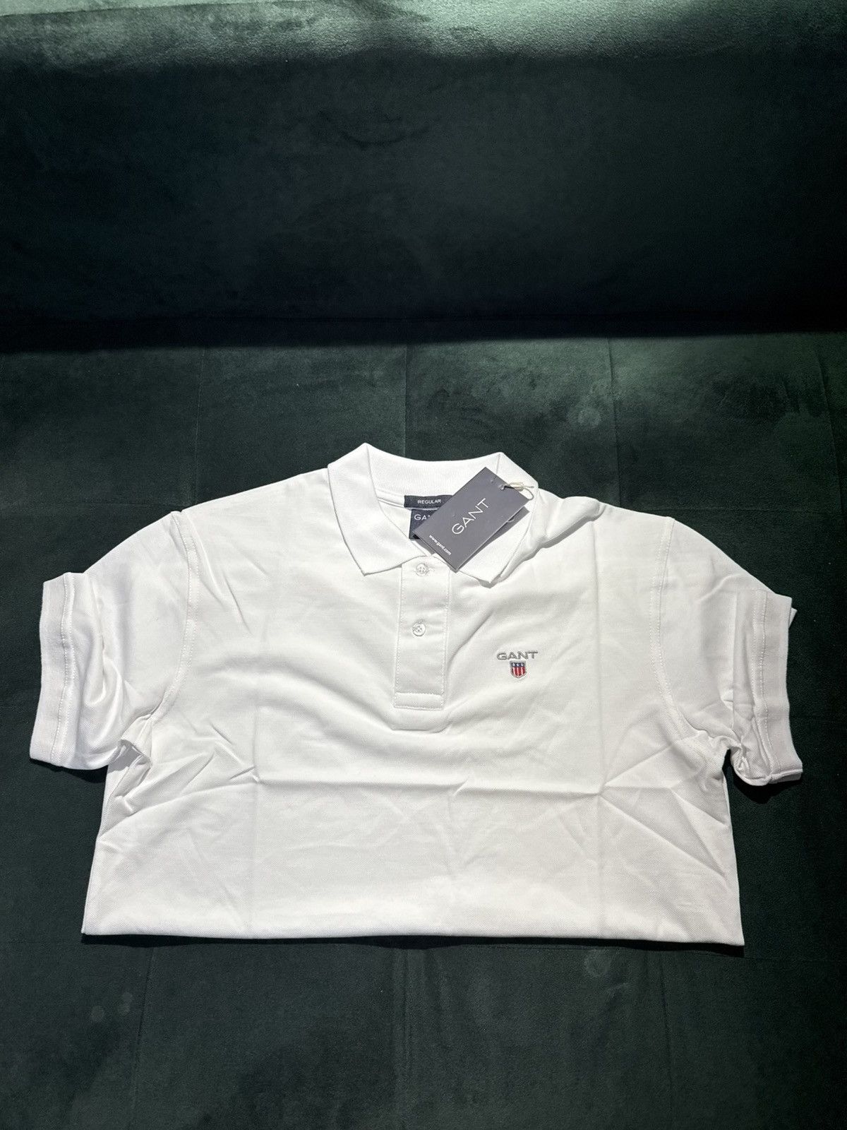 Gant Gant mens polo t shirt white Size US L / EU 52-54 / 3 - 2 Thumbnail