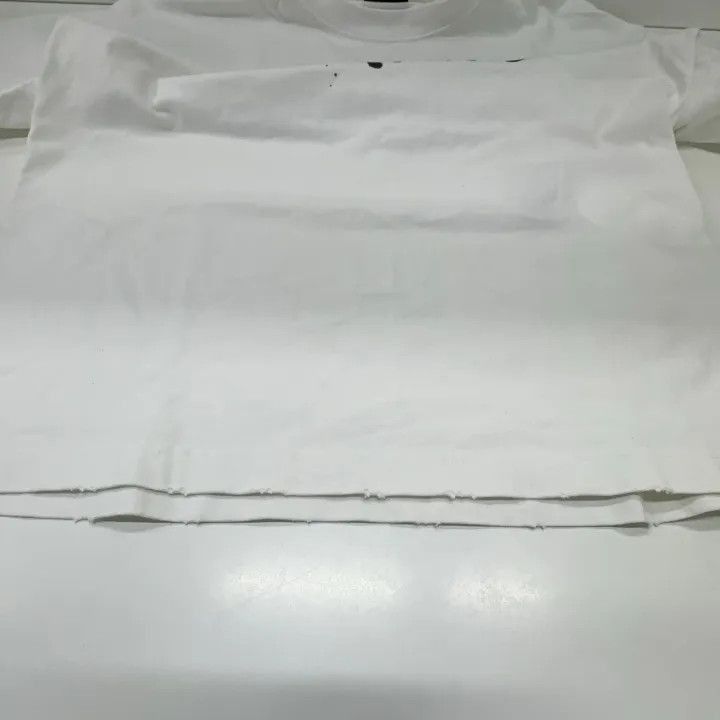 Balenciaga Balenciaga Logo Print Short Sleeve T-shirt 0079-2507 Size S / US 4 / IT 40 - 5 Thumbnail
