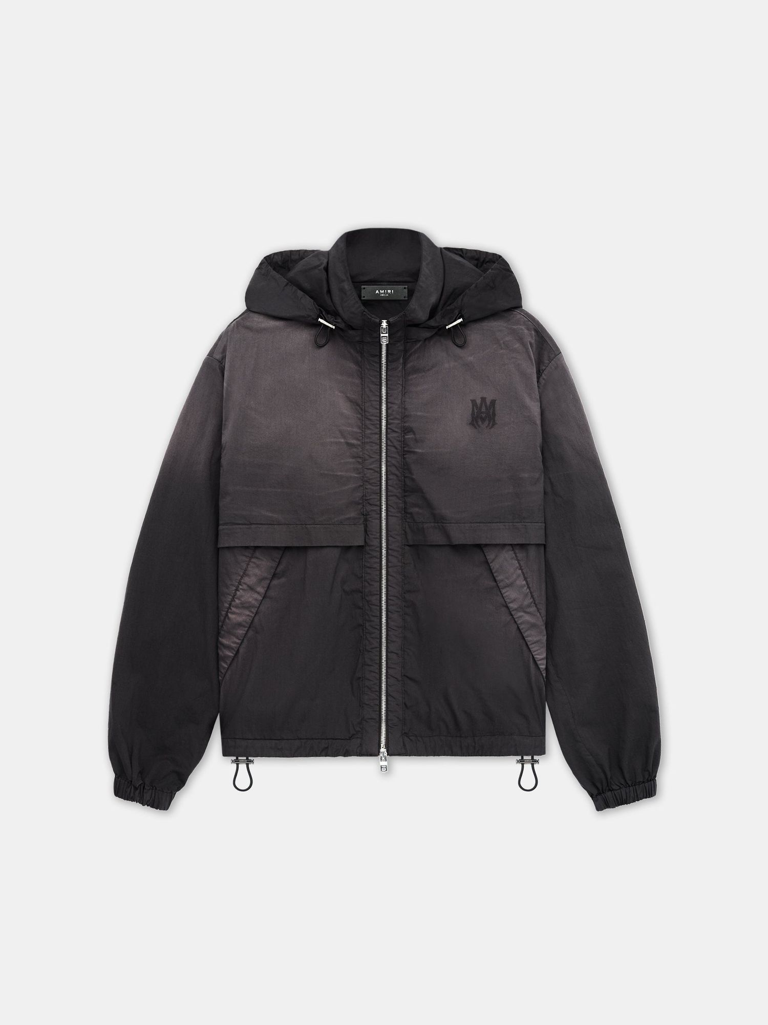 Amiri Sunfaded MA Windbreaker Jacket in Black/Purple Size US XL / EU 56 / 4 - 1 Thumbnail