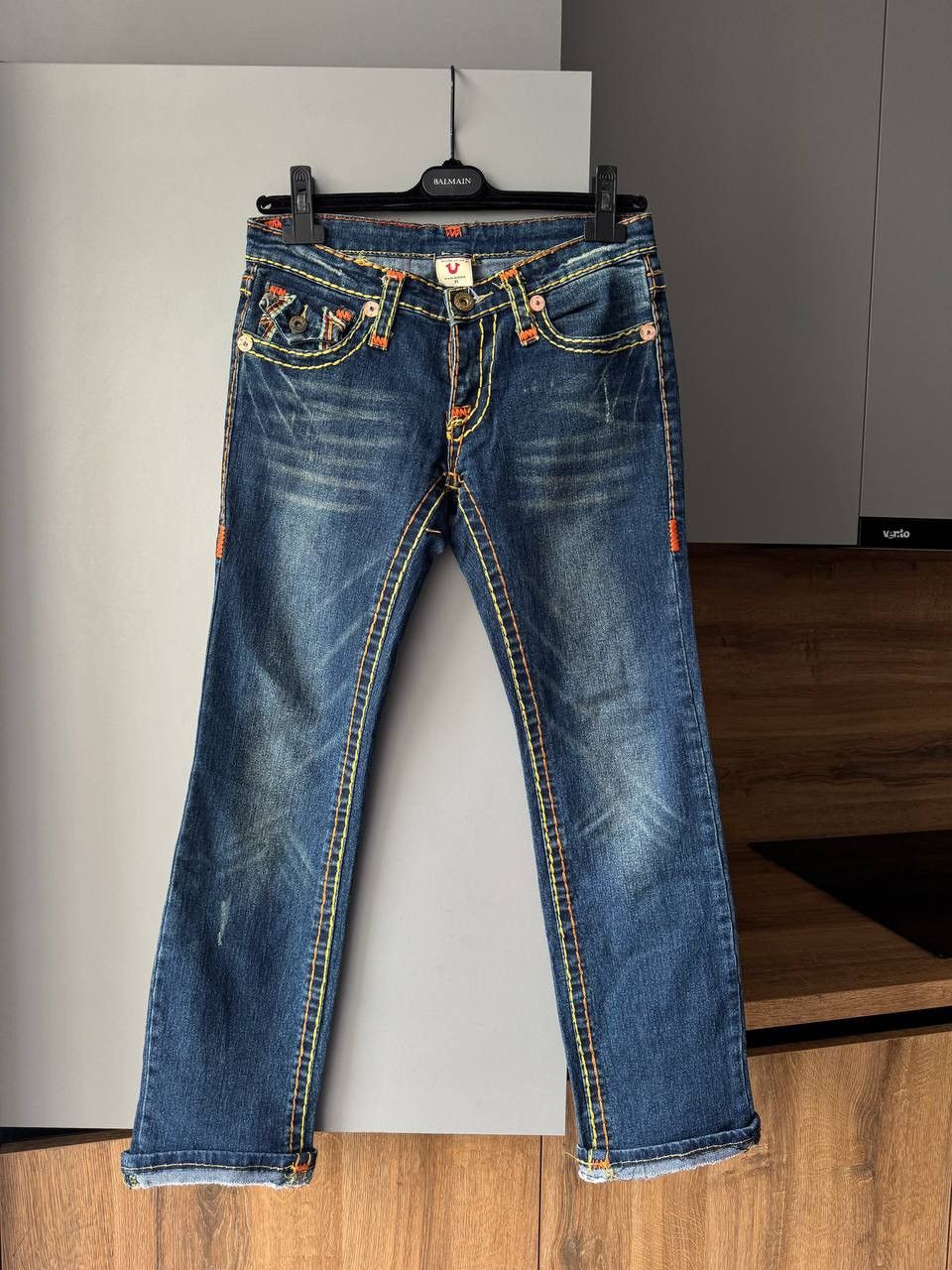 True Religion True Religion World Tour Billy Super T Womens 31 Denim Je Size 31" - 2 Thumbnail