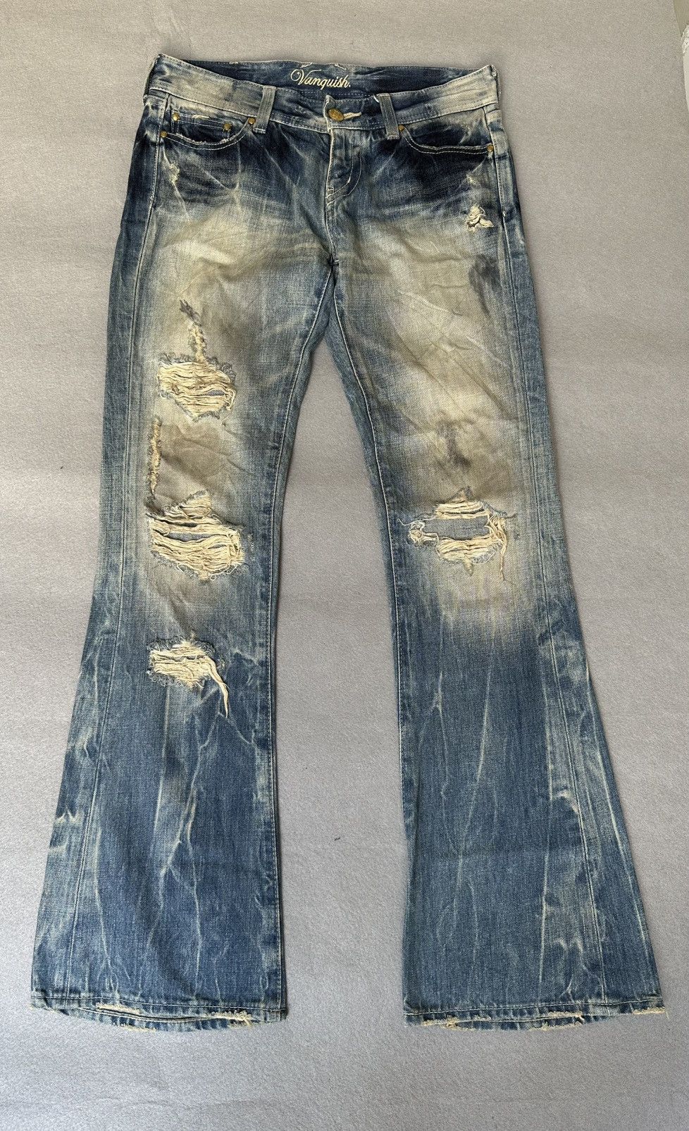 FLARE Vanquish Japan Distressed Denim