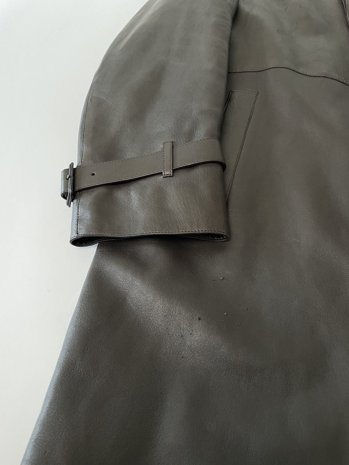 Prada Prada Heavy Leather Coat Size US L / EU 52-54 / 3 - 5 Thumbnail