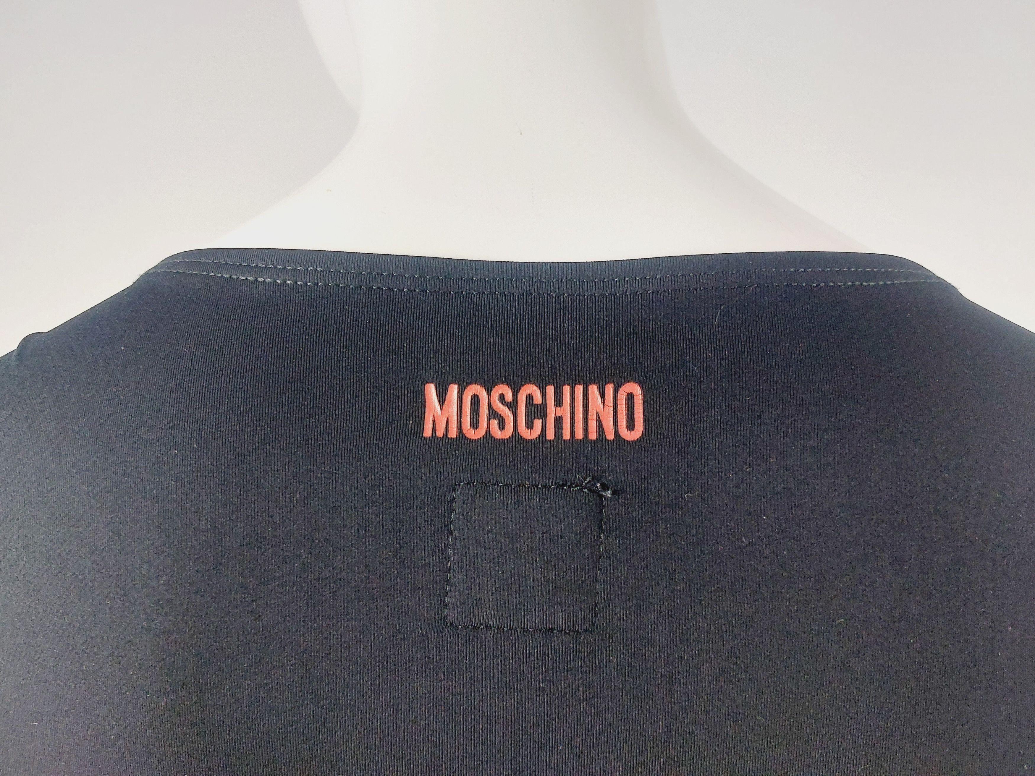 Moschino Moschino Fashion Is No More Slogan Text Moda Maxi Dress Size L / US 10 / IT 46 - 11 Thumbnail