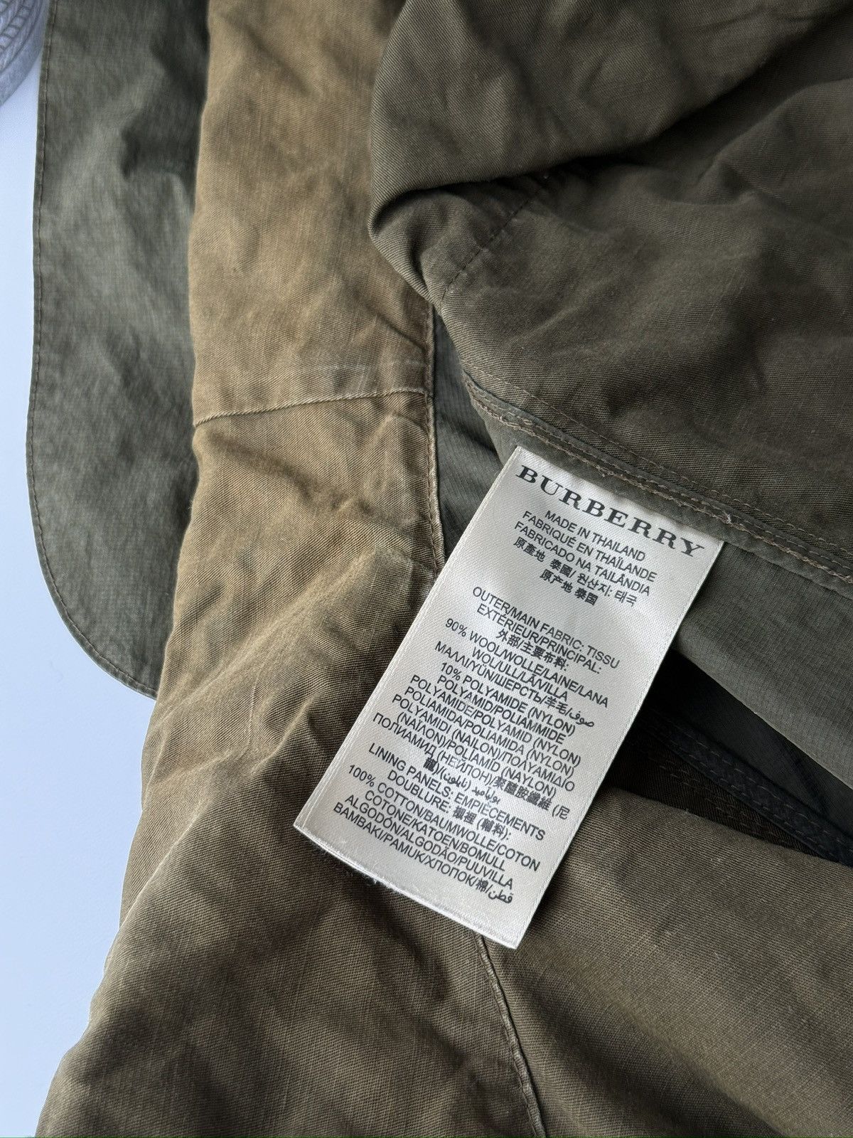 Burberry RRP $1900 Burberry Wool Blend Military Belted Parka L Size US L / EU 52-54 / 3 - 19 Thumbnail