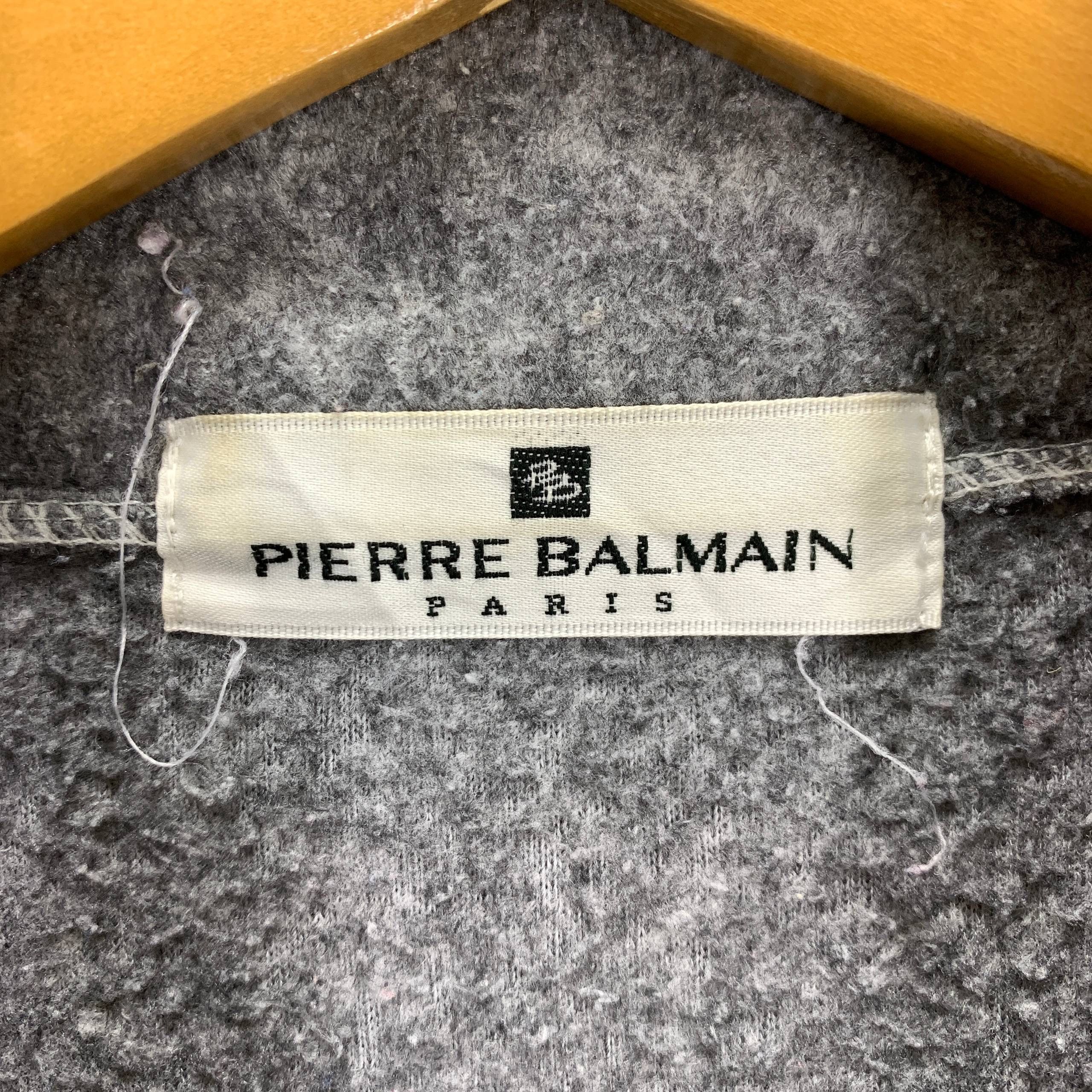 Pierre Balmain Vintage PIERRE BALMAIN Shawl Collar Cardigan #2592/X Size US L / EU 52-54 / 3 - 10 Thumbnail