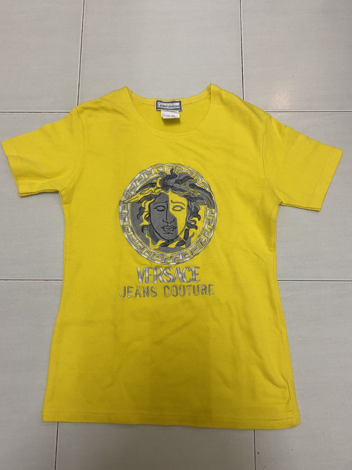Versace × Versace Jeans Couture Vintage 90s combo sale Gianni Versace medusa logo shirt Size ONE SIZE - 2 Thumbnail