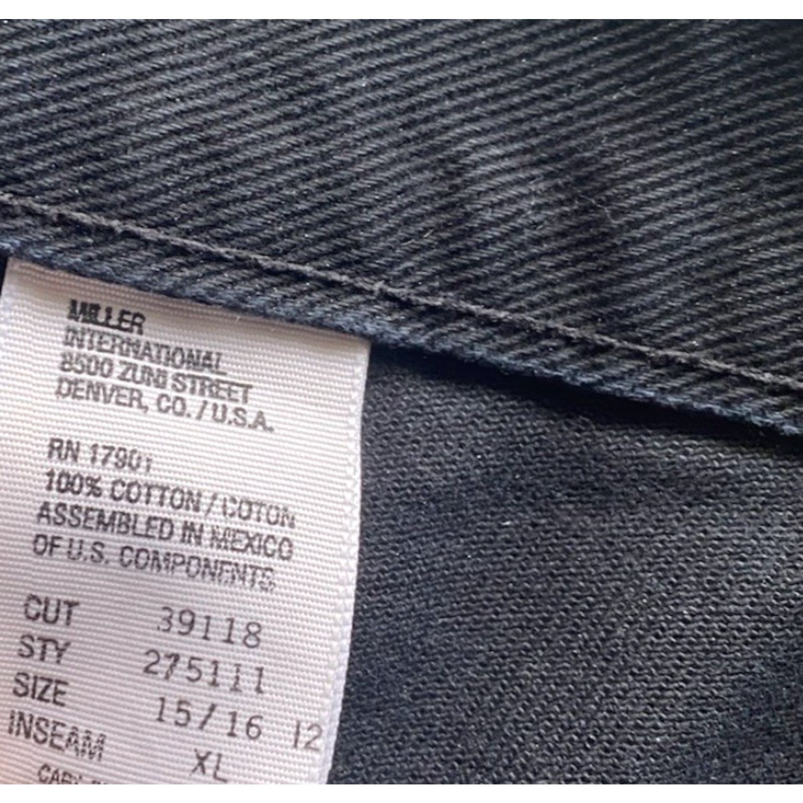 Vintage VINTAGE Rockies Jeans Black 15/16 XL Women’s Regular Inseam XL Size 36" / US 14 / IT 50 - 6 Thumbnail