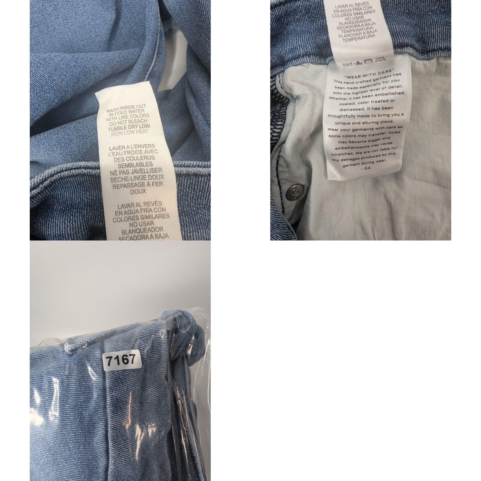 Good American GOOD American Good Straight Jeans Size 16 Women's High Rise Size 38" / US 16 / IT 52 - 9 Thumbnail