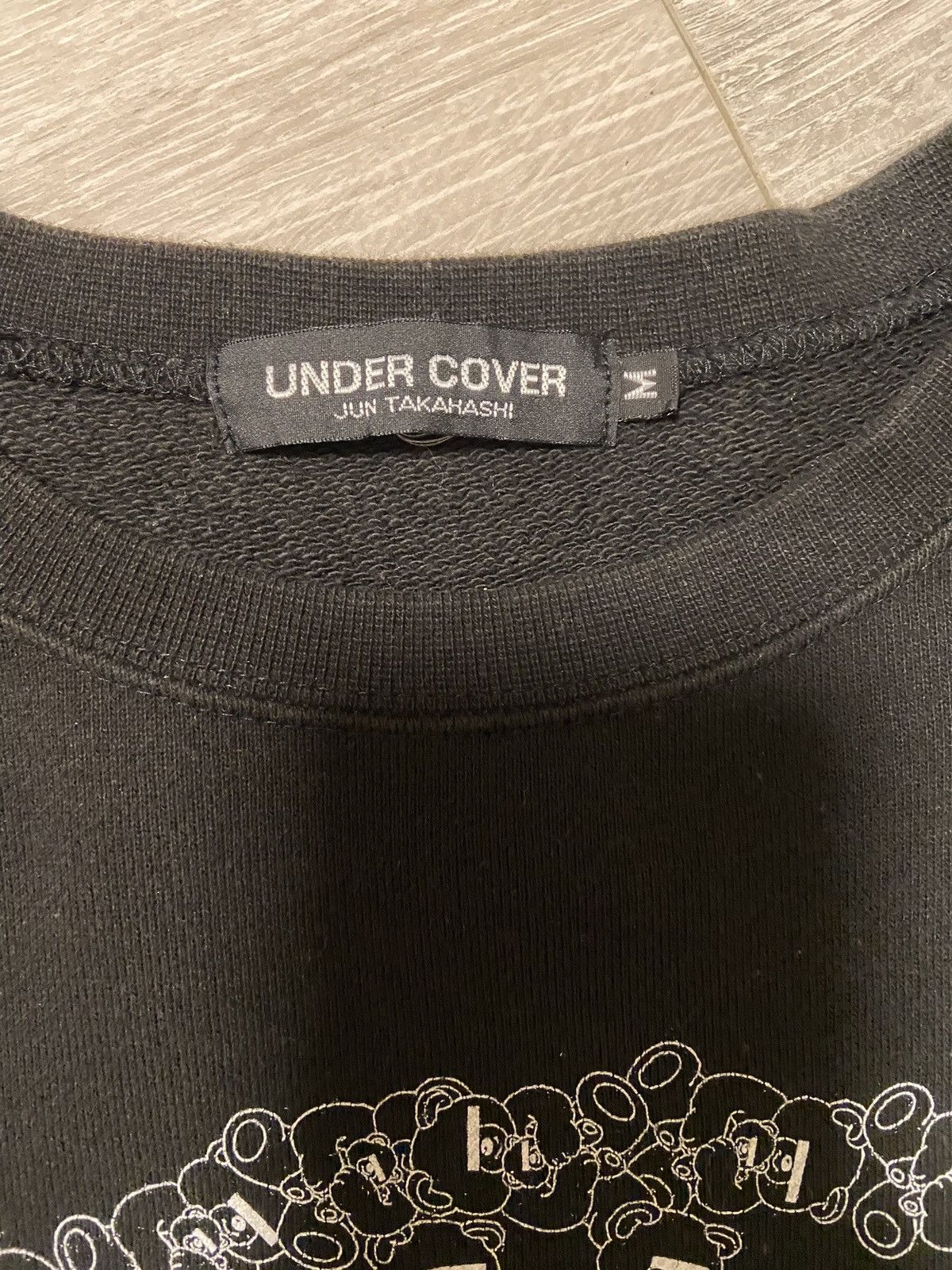 Undercover Undercover Blindfold Bear Peace Crewneck Sweatshirt Size US M / EU 48-50 / 2 - 3 Thumbnail