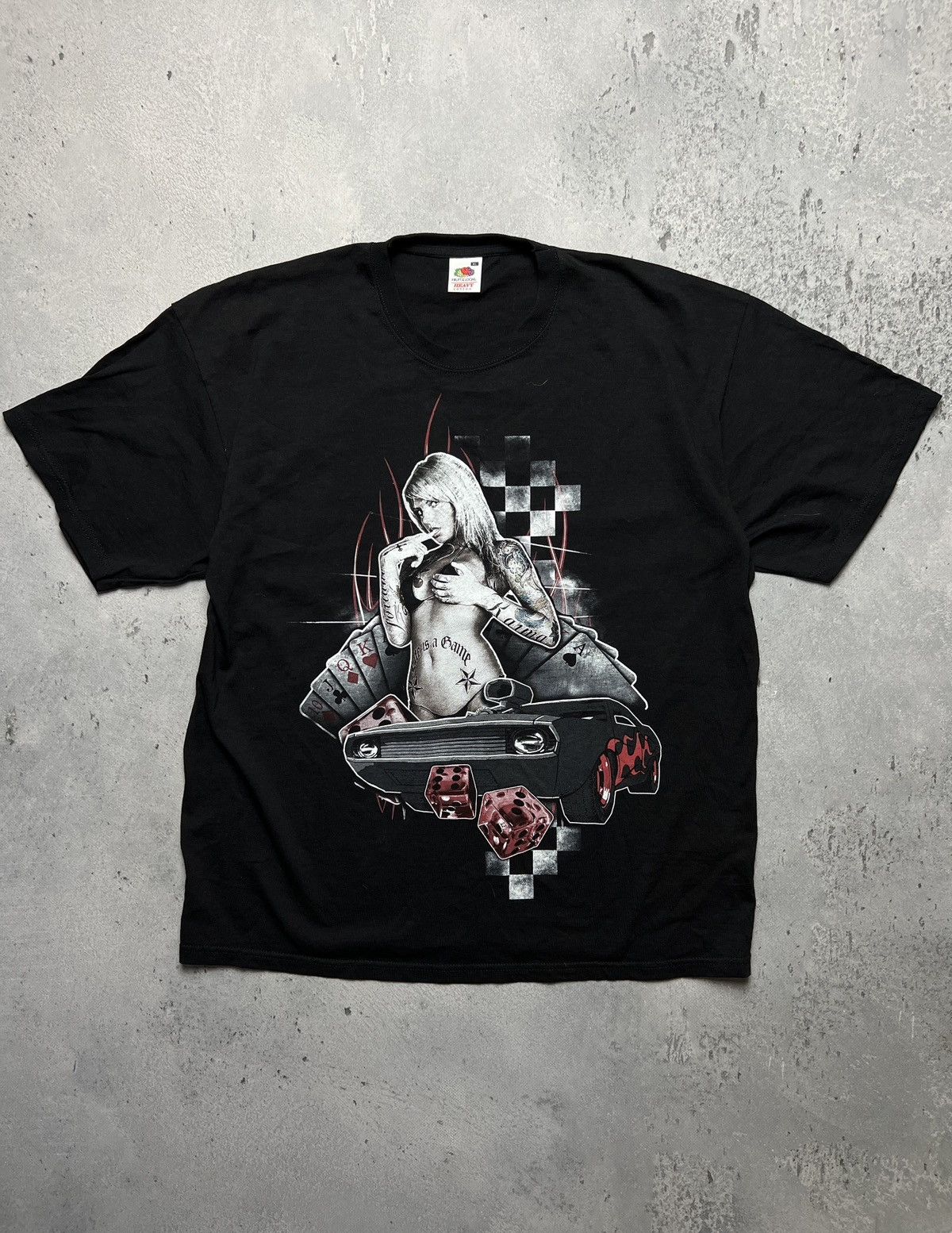 Vintage Vintage Y2K Adult “Sexy Tattoo Girl Tits Boobs” Funny BuyTee Size US XL / EU 56 / 4 - 1 Thumbnail