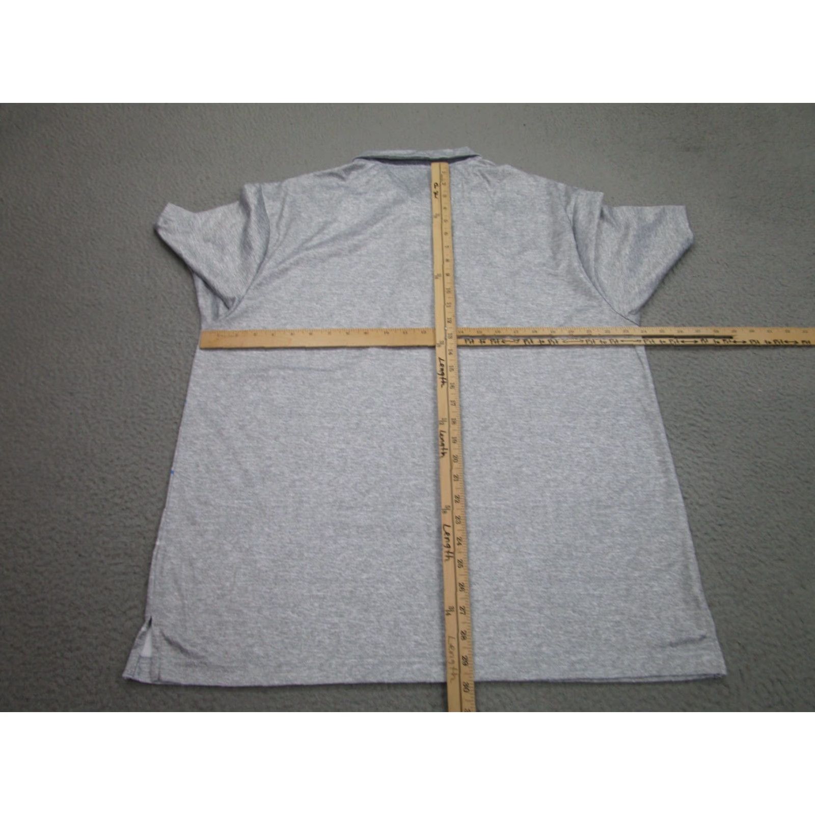 Vintage Jack Nicklaus Polo Shirt Mens XL Gray Performance Golf Adult Staydri Tenniscore Size US XL / EU 56 / 4 - 5 Thumbnail