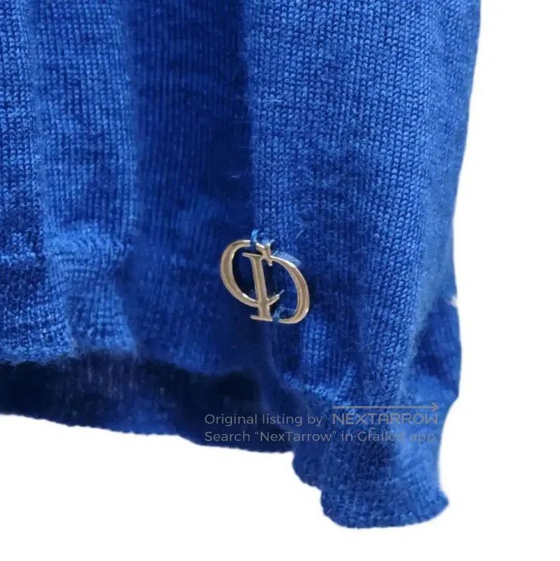Dior Dior Women’s Blue Cashmere Blend Long Sleeve Sweater . Size S / US 4 / IT 40 - 6 Thumbnail