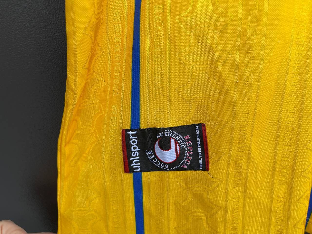 Vintage BLACKBURN ROVERS 1998 2000 SHIRT FOOTBALL JERSEY UHLSPORT Size US XS / EU 42 / 0 - 5 Thumbnail