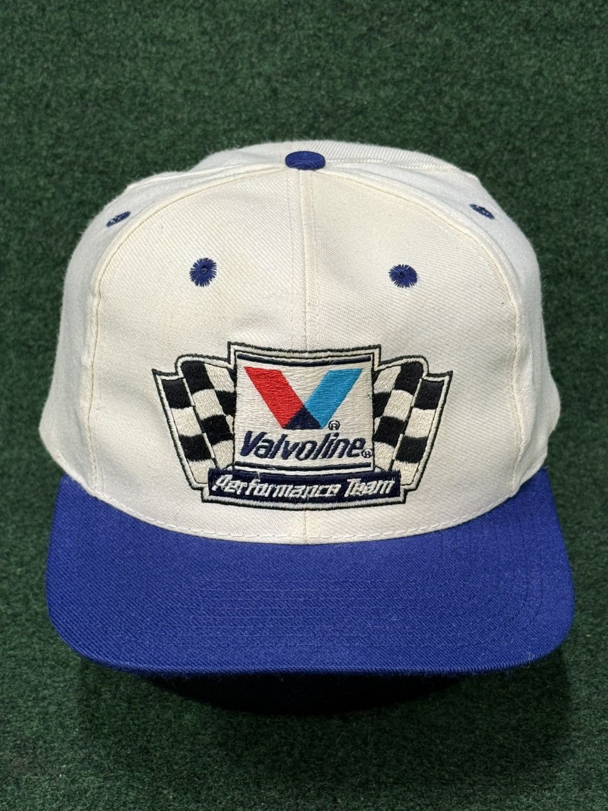 Vintage Vintage Valvoline Racing Performance Team Snapback Hat Size ONE SIZE - 1 Thumbnail