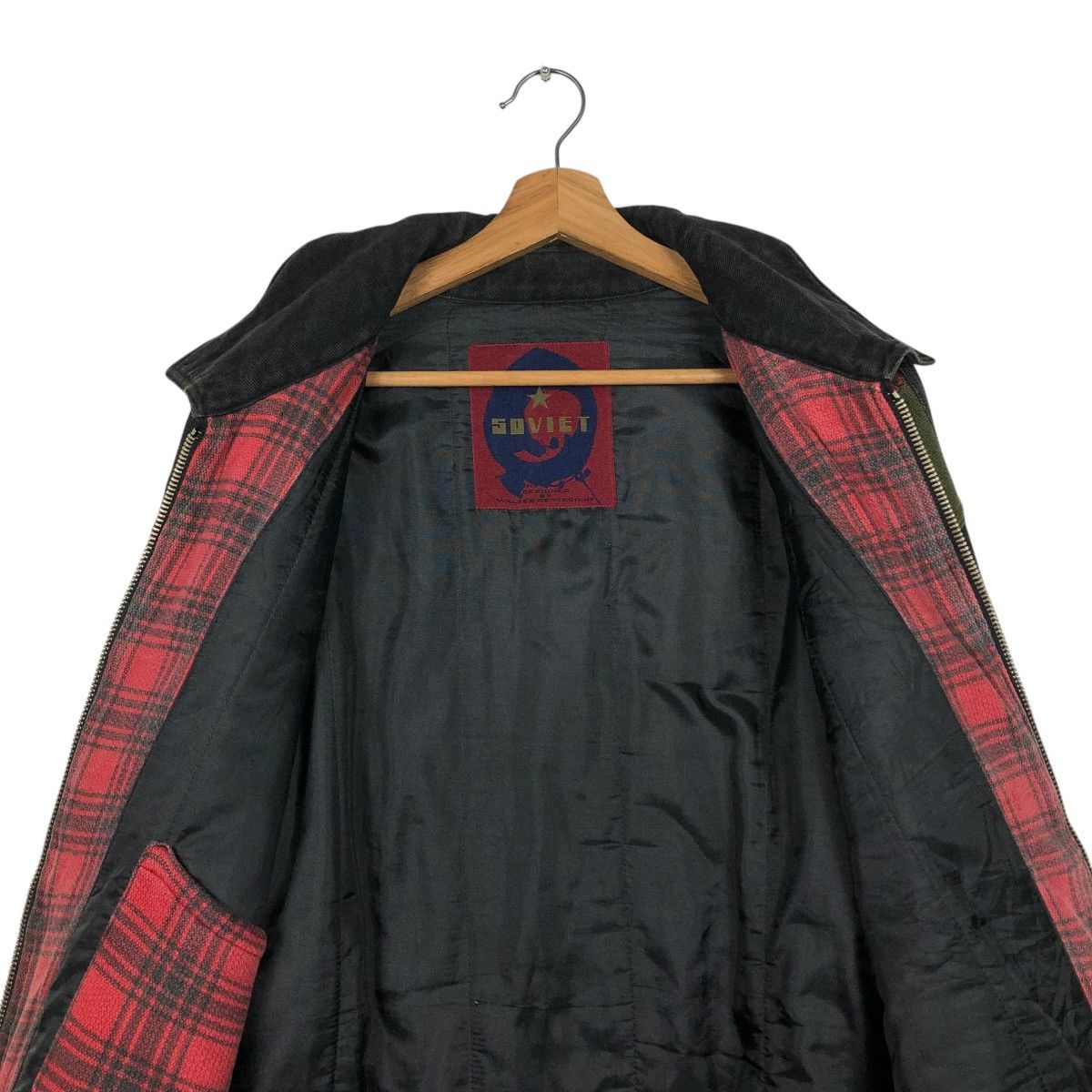 Vintage 🔥VINTAGE BOMBER JACKET SOVIET X WALTER DE VIRGILIIS ITALY Size US M / EU 48-50 / 2 - 16 Thumbnail