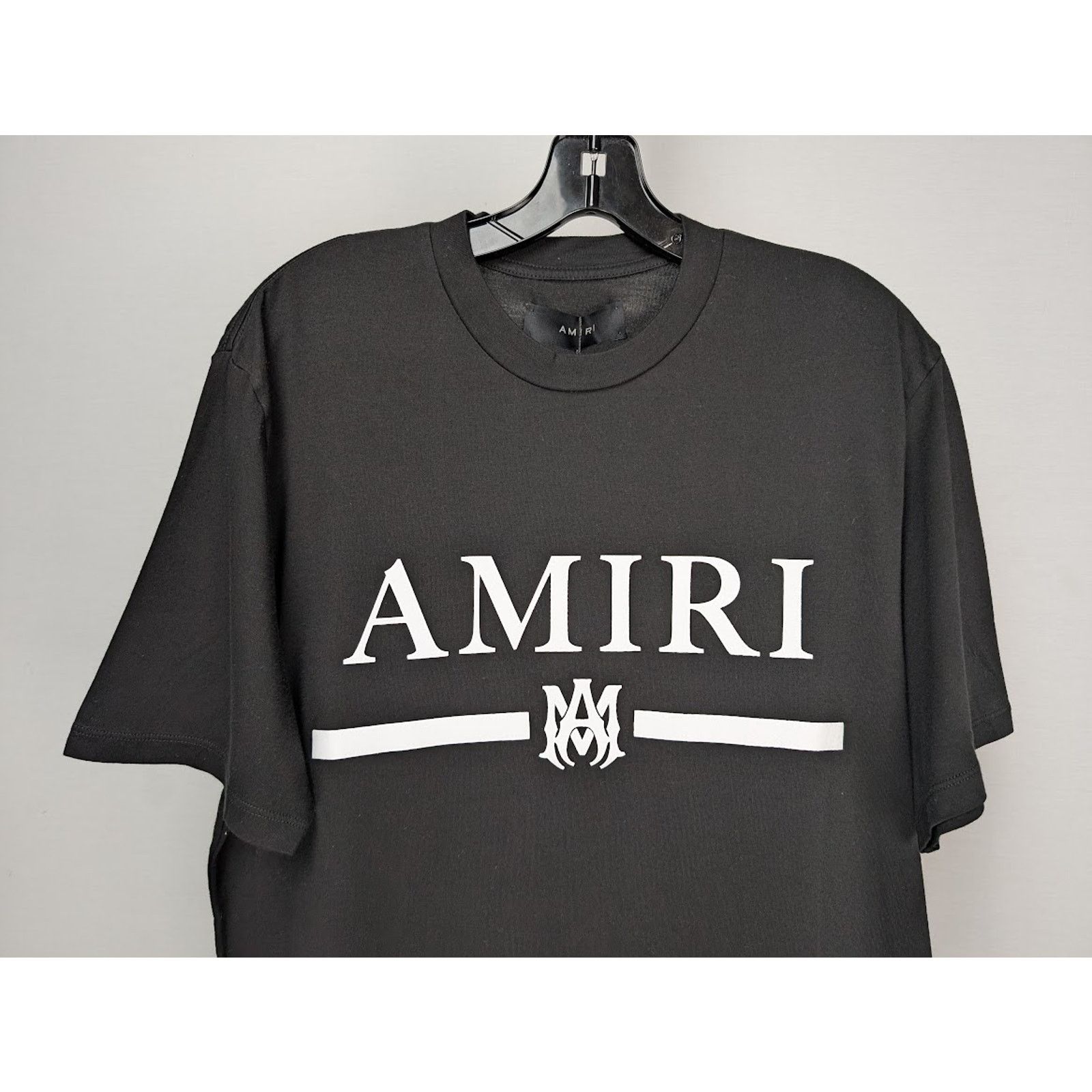 Amiri o1rshd1 MA Bar Logo Tee T-Shirt in Black Size US S / EU 44-46 / 1 - 3 Thumbnail
