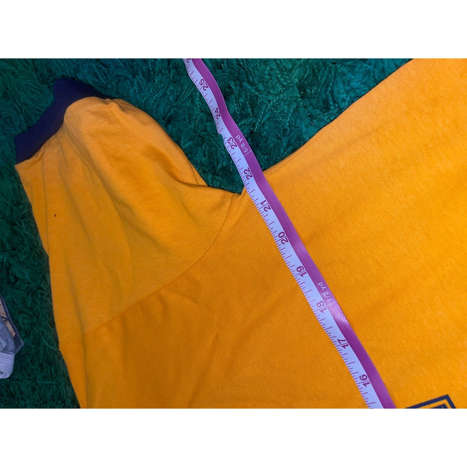 Anvil Vintage Estes Park Rocky Mountain yellow Ringer Shirt VTG L Size US L / EU 52-54 / 3 - 9 Thumbnail