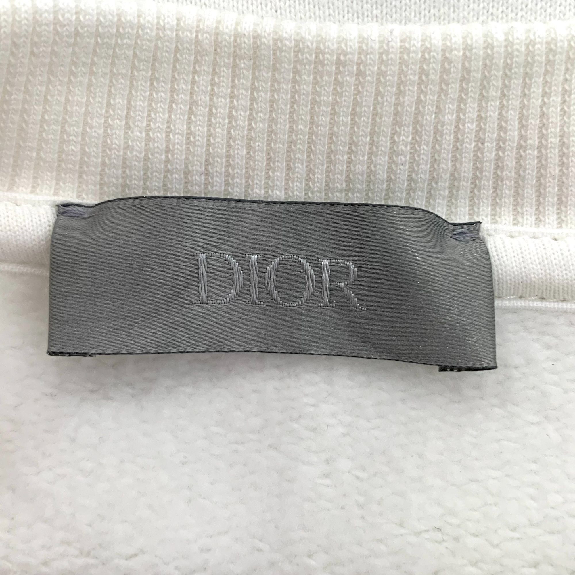 Dior Christian Dior White Graphic Print Crewneck Sweatshirt XS 10 Size US XS / EU 42 / 0 - 2 Thumbnail