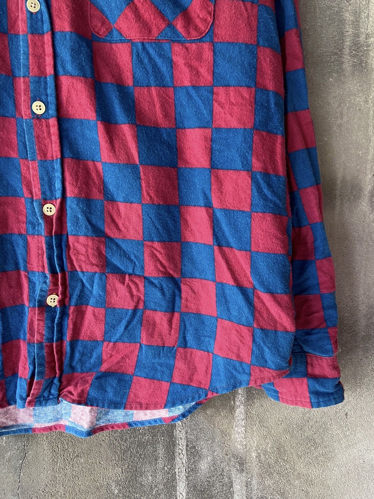 Japanese Brand BROWNY PLAID BUTTON DOWN SHIRT Size US M / EU 48-50 / 2 - 7 Thumbnail