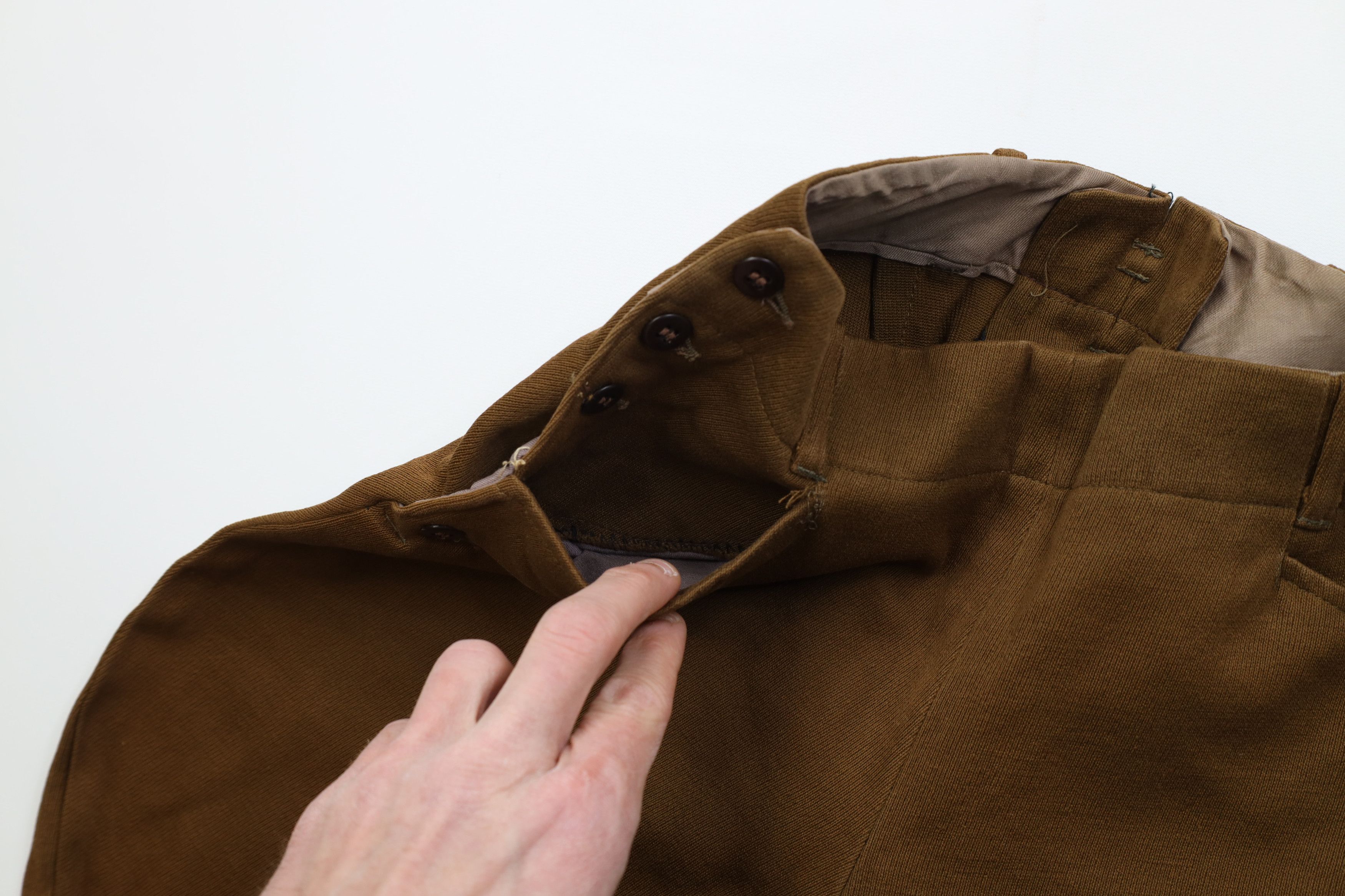 Vintage Vintage 20s 30s Suede Leather Horse Riding Pants Breeches Size 25" / US 0 / IT 36 - 9 Thumbnail