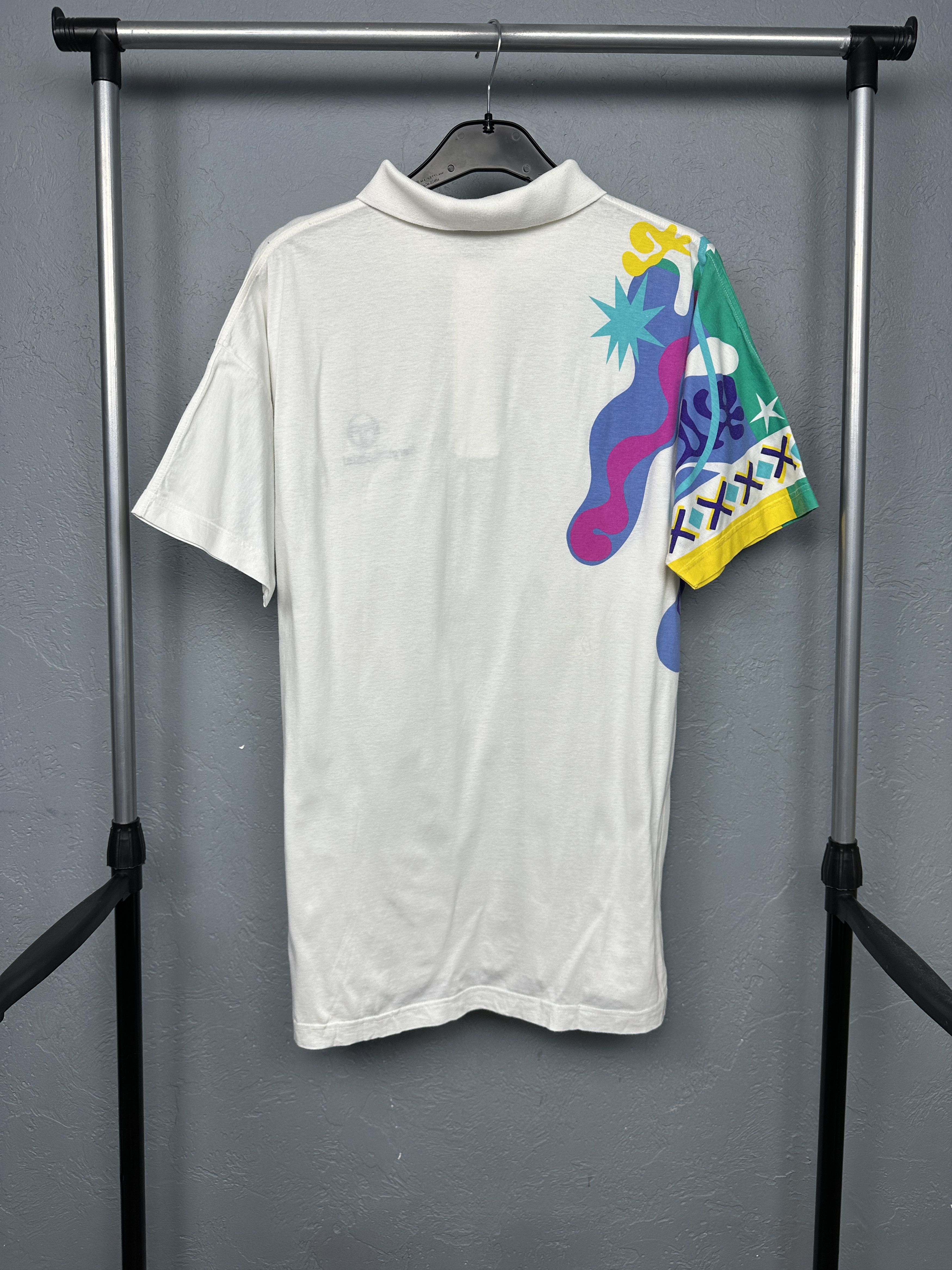 Sergio Tacchini Sergio Tacchini 90s Vintage Mens Tennis Polo Shirt Size US XL / EU 56 / 4 - 7 Thumbnail