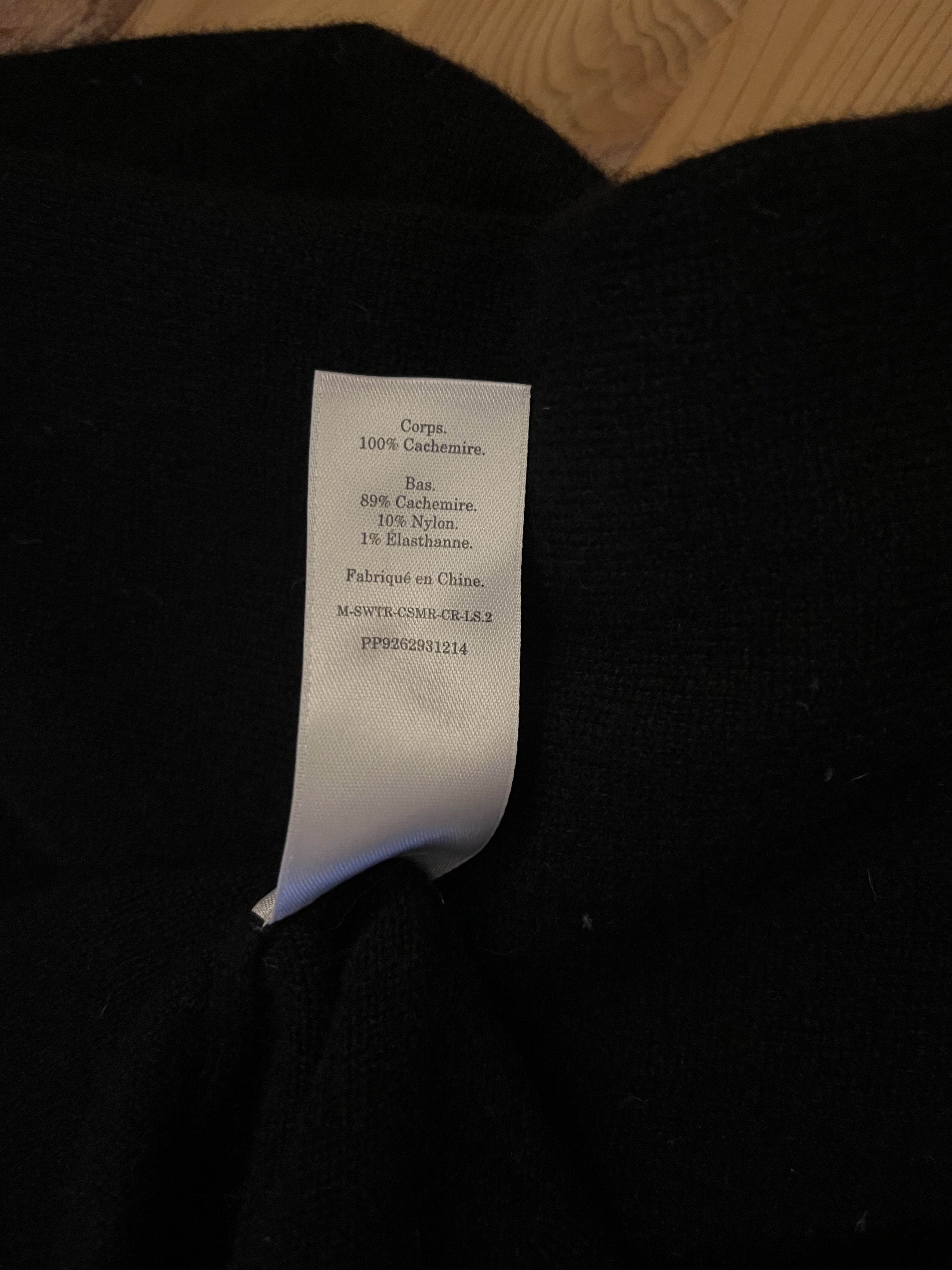 Everlane Everlane black cashmere crewneck sweater, XS Size US XS / EU 42 / 0 - 5 Thumbnail