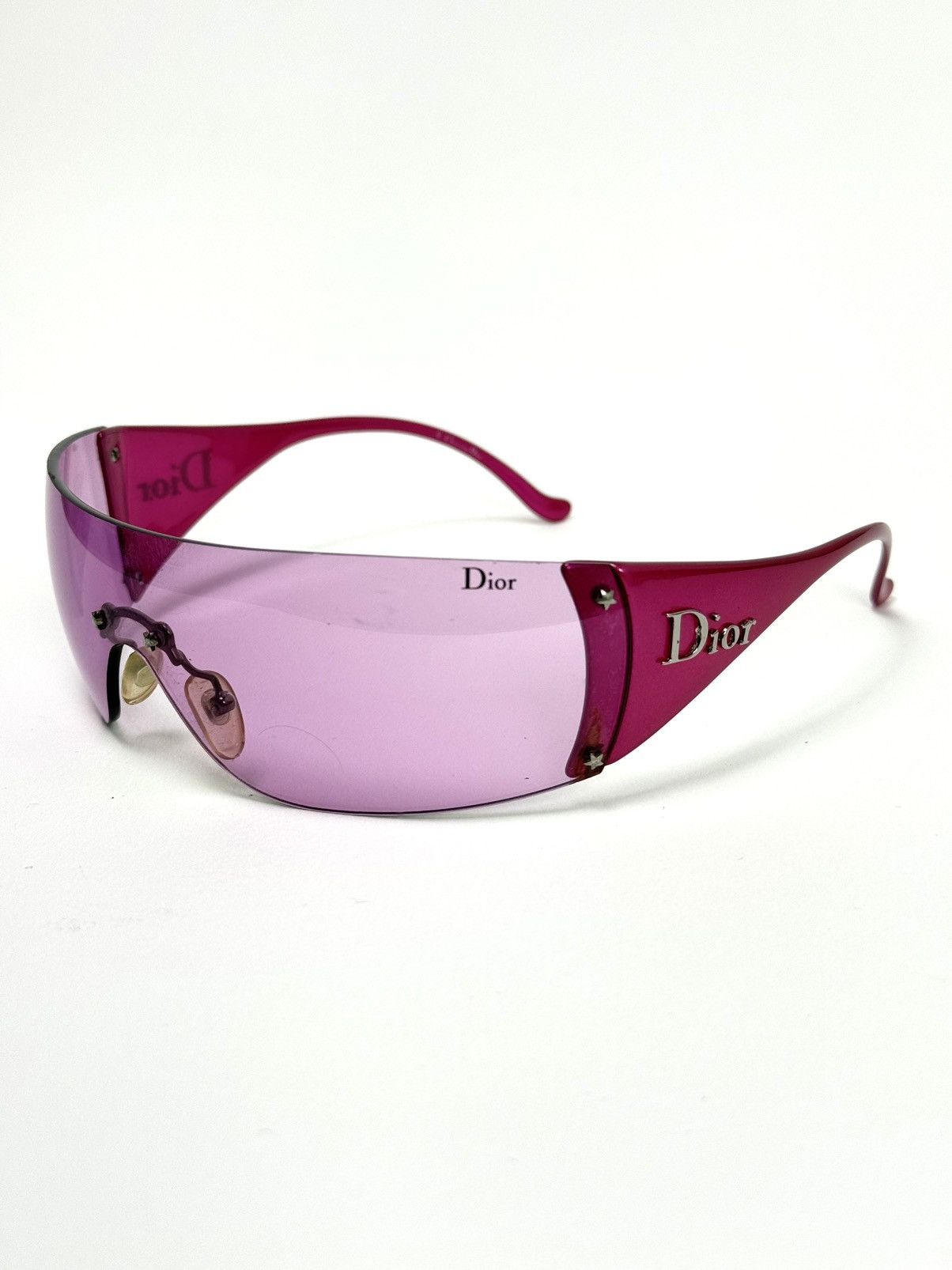 Y2K DIOR BY GALLIANO PINK SUNGLASSES