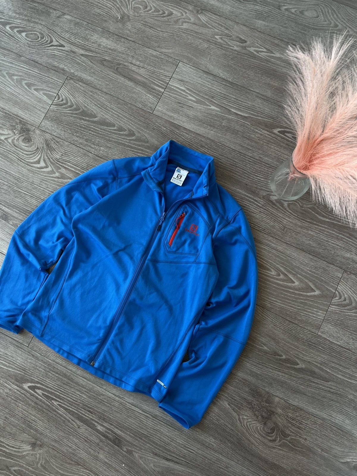Salomon Salomon Advanced Skin Warm Zip Chest Pocket Sweatshirt Size US S / EU 44-46 / 1 - 2 Thumbnail