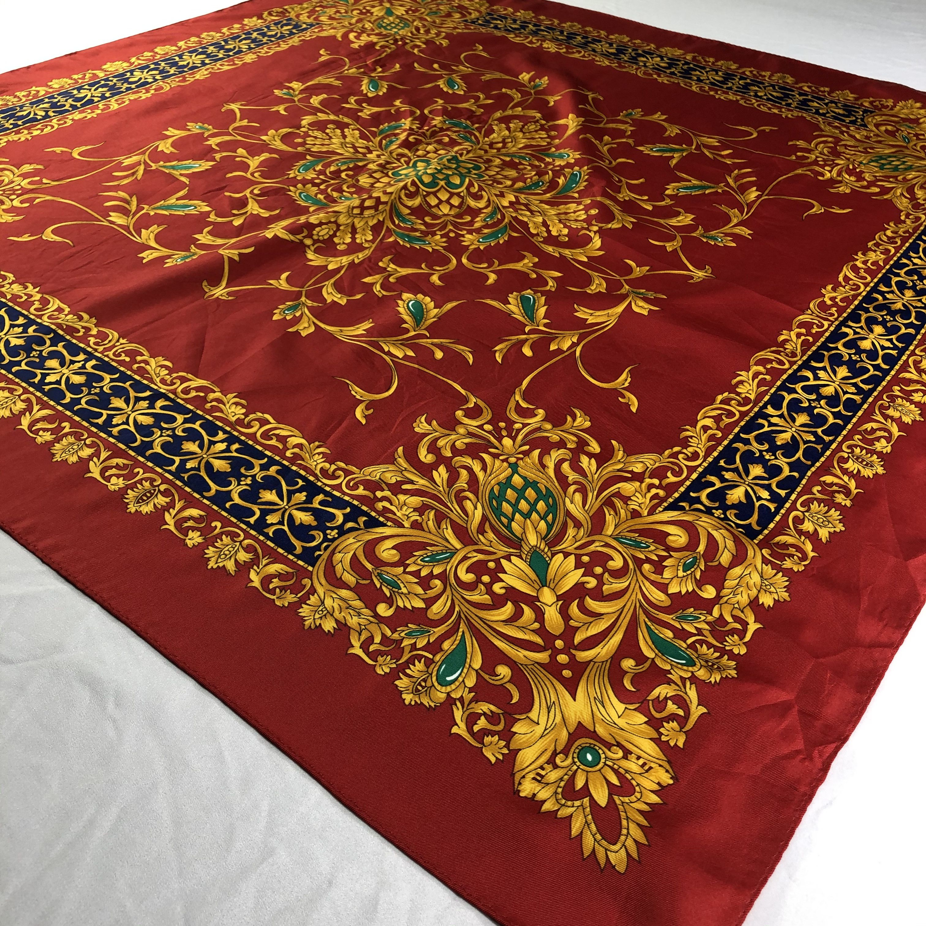 Vintage Vintage Silk Scarf Size ONE SIZE - 3 Thumbnail