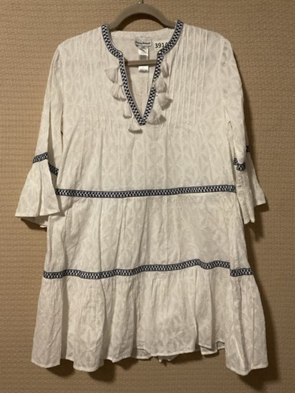 Tommy Bahama Tommy Bahama Embroidered Coverup Mini Dress Women Size SP Size S / US 4 / IT 40 - 1 Thumbnail