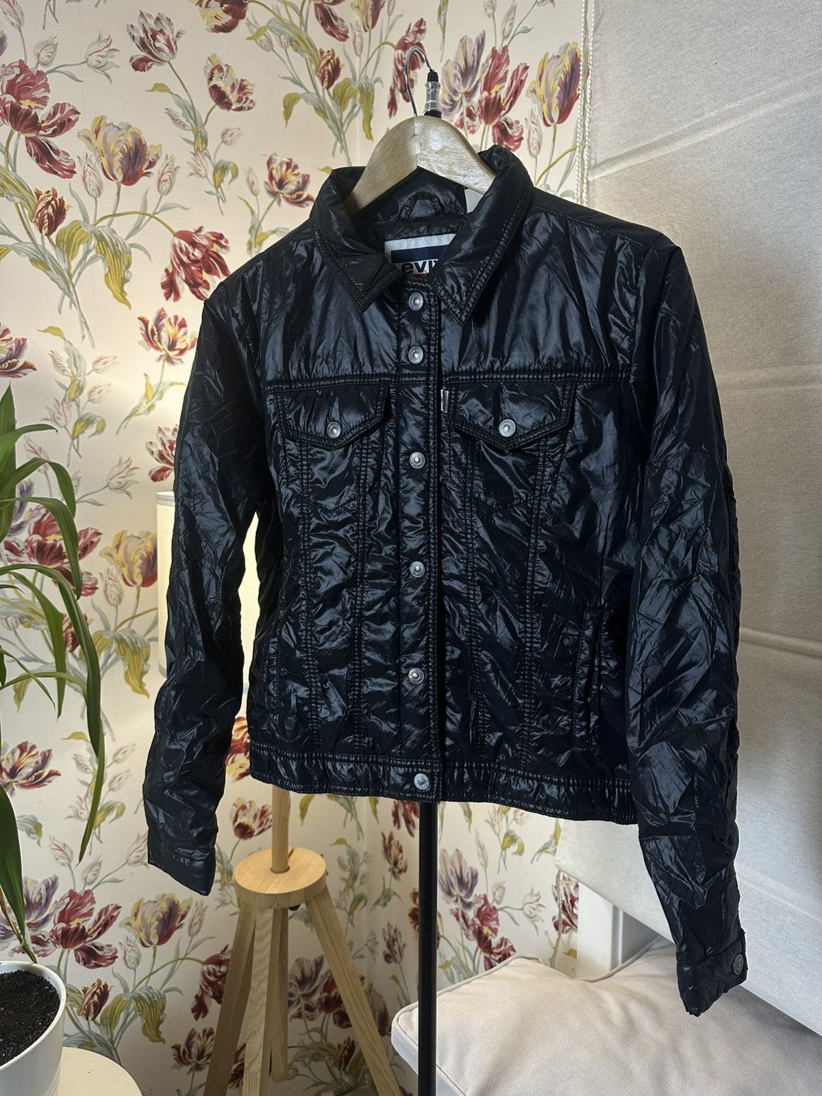 Levi's × Levi's Vintage Clothing Levi’s nylon trucker puffer jaket Size L / US 10 / IT 46 - 1 Thumbnail
