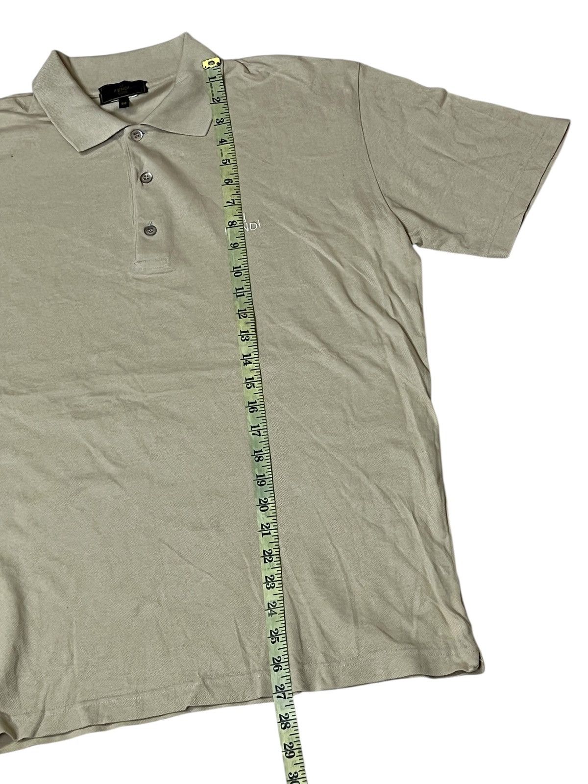 Fendi Vintage FENDI made in italy polo shirt Size US L / EU 52-54 / 3 - 10 Thumbnail