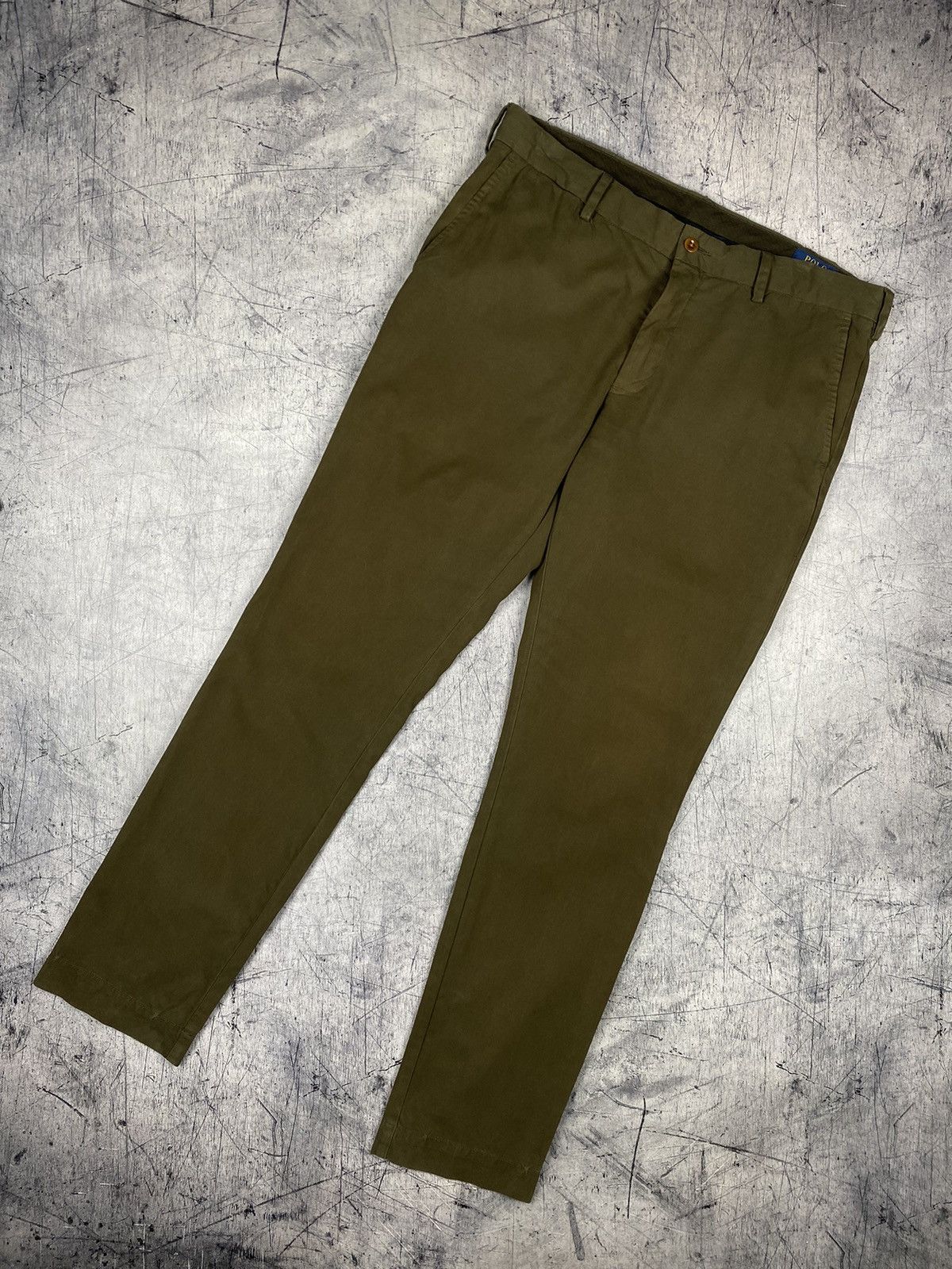 Polo Ralph Lauren × Ralph Lauren × Vintage Vintage Polo Ralph Lauren Chinos Casual Pants Size 34 x 32 Size US 34 / EU 50 - 2 Thumbnail