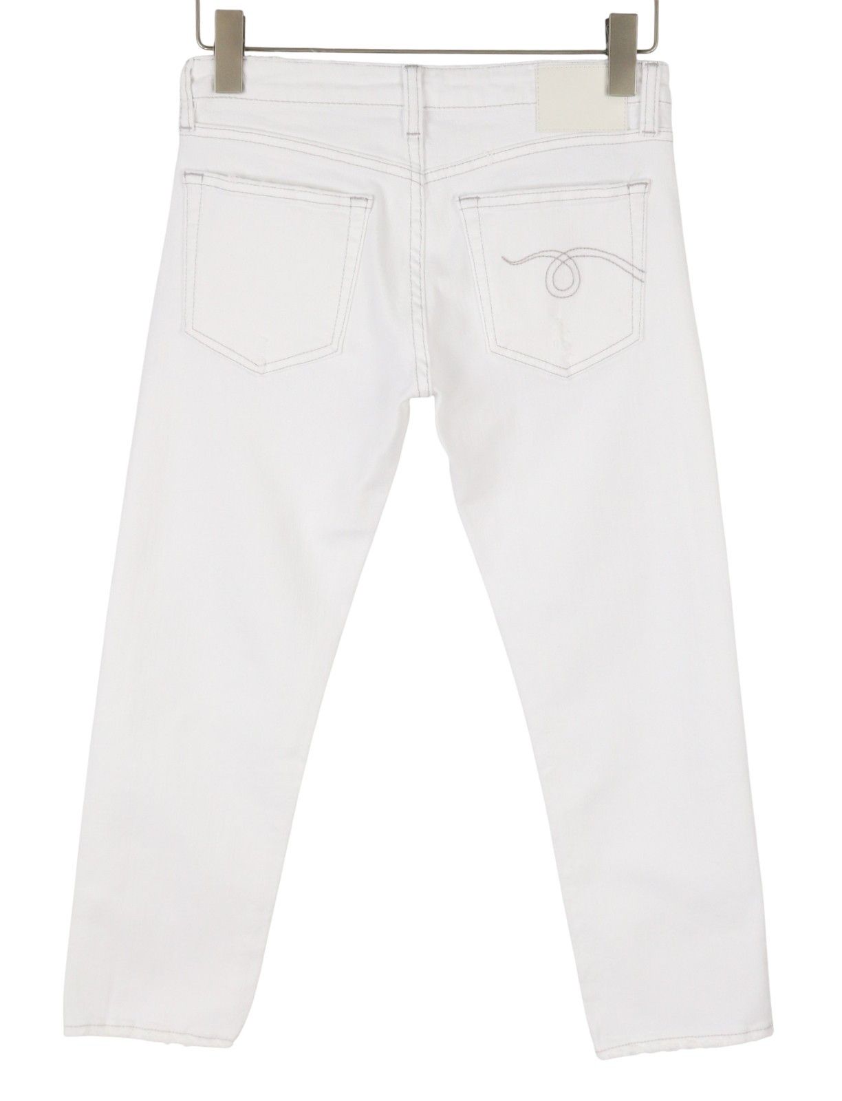 R13 BOY STRAIGHT 26 Bale White RRP499 87158 Size 26" / US 2 / IT 38 - 4 Thumbnail