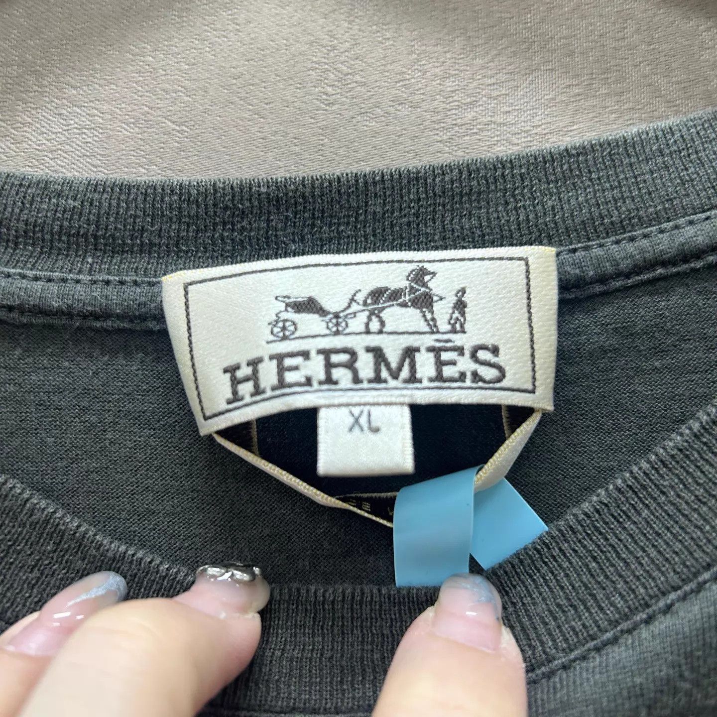 Hermes HERMES 99new Geo Collage Crewneck Short-Sleeve XL Size XL / US 12-14 / IT 48-50 - 3 Thumbnail