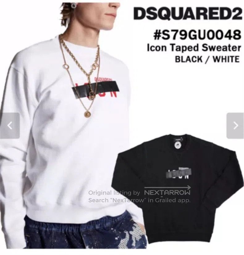 Dsquared2 DSquared2 Black Icon Sweatshirt. Size US L / EU 52-54 / 3 - 2 Thumbnail