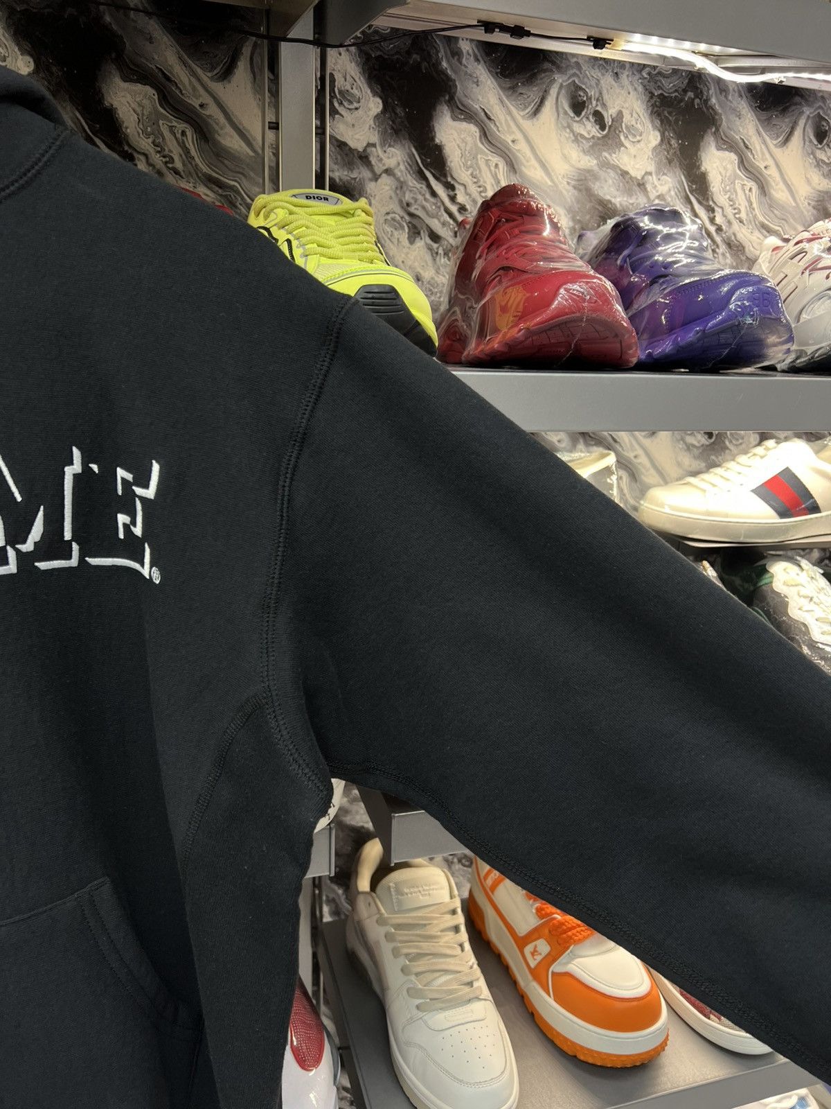 Supreme Supreme Black Drop Shadow Hoodie Size US S / EU 44-46 / 1 - 4 Thumbnail
