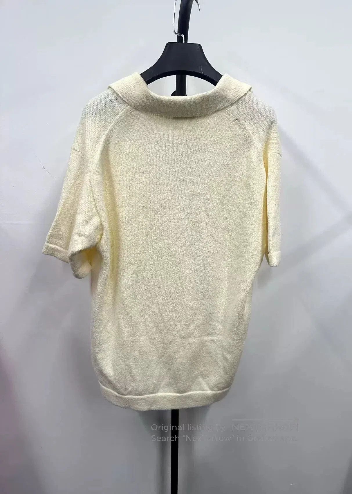 Dior beige rabbit print polo shirt for men. Size US M / EU 48-50 / 2 - 2 Thumbnail