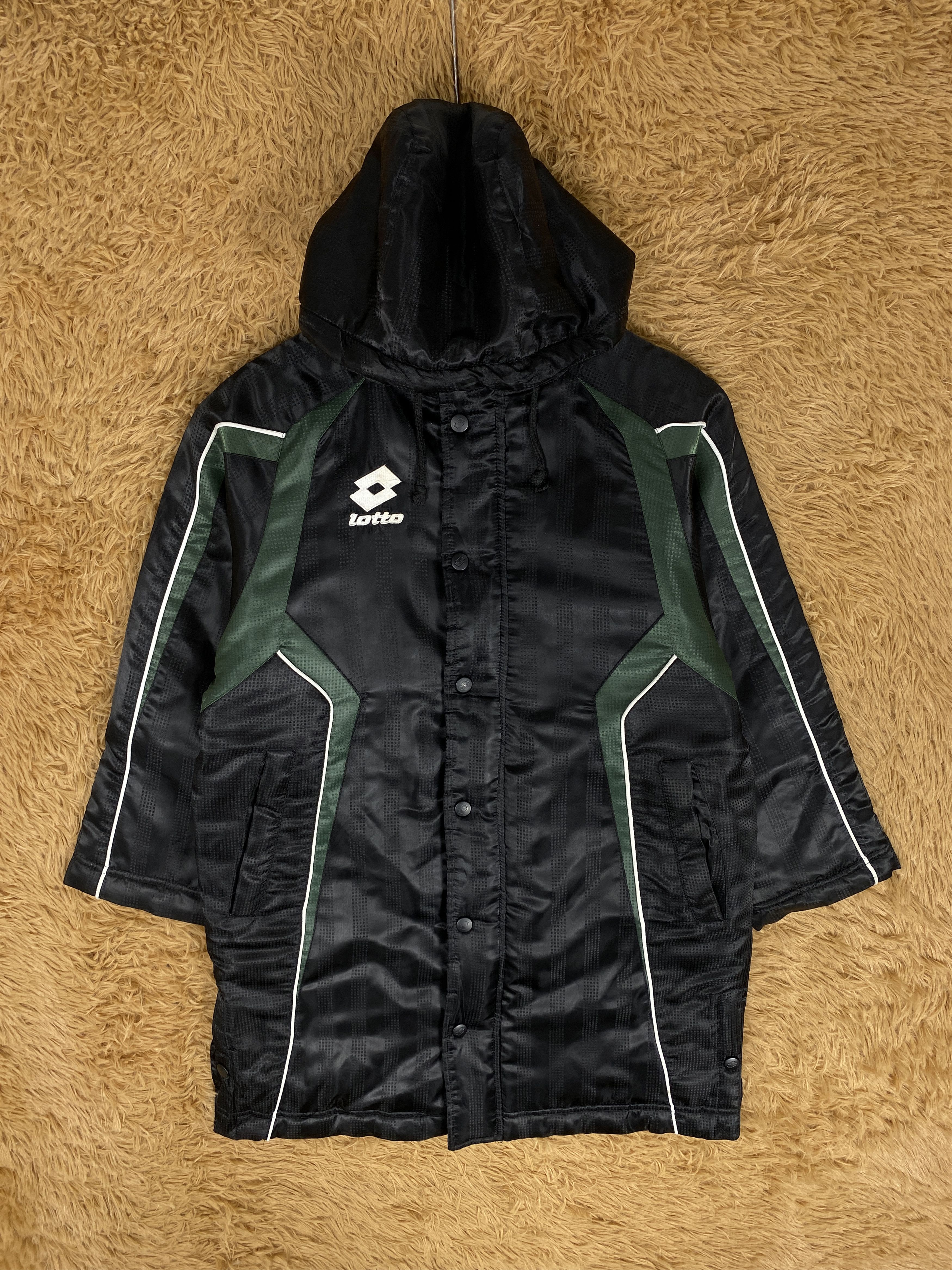 Lotto Sport Vintage Lotto Hoodie Sherpa Lining Jacket J2270 Size US S / EU 44-46 / 1 - 1 Thumbnail