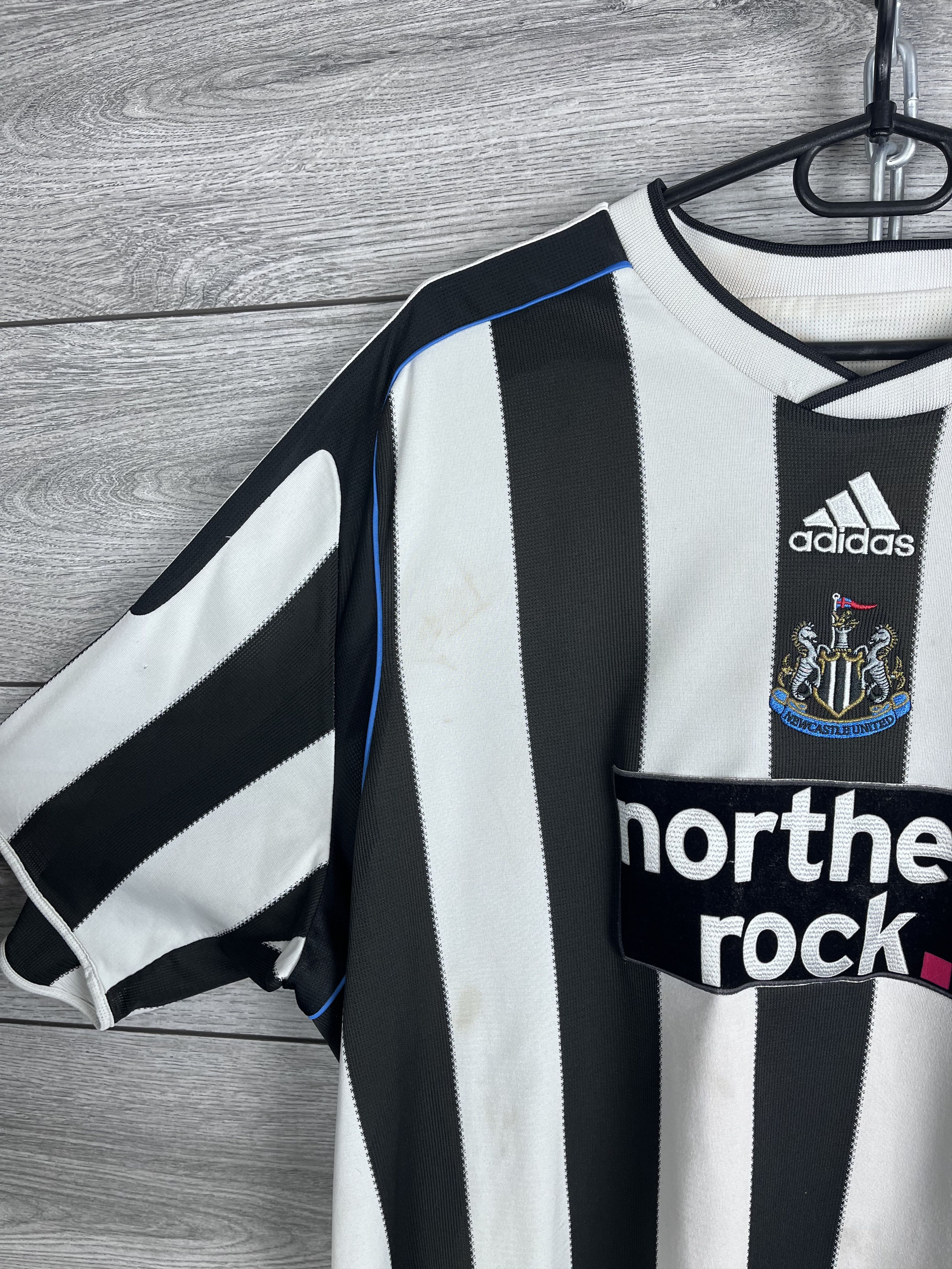 Adidas Vintage men's football jersey Adidas FC Newcastle United 06s Size US XXL / EU 58 / 5 - 2 Thumbnail