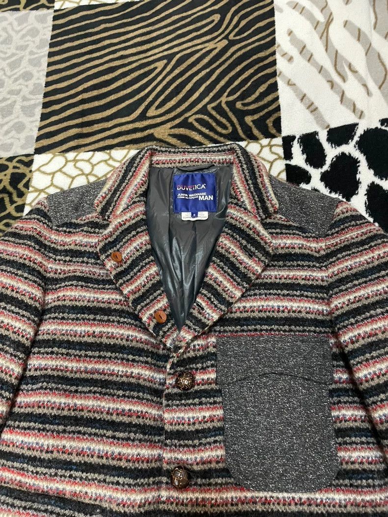 Junya Watanabe Junya Watanabe MAN x DUVETICA Striped Coat Size US S / EU 44-46 / 1 - 4 Thumbnail