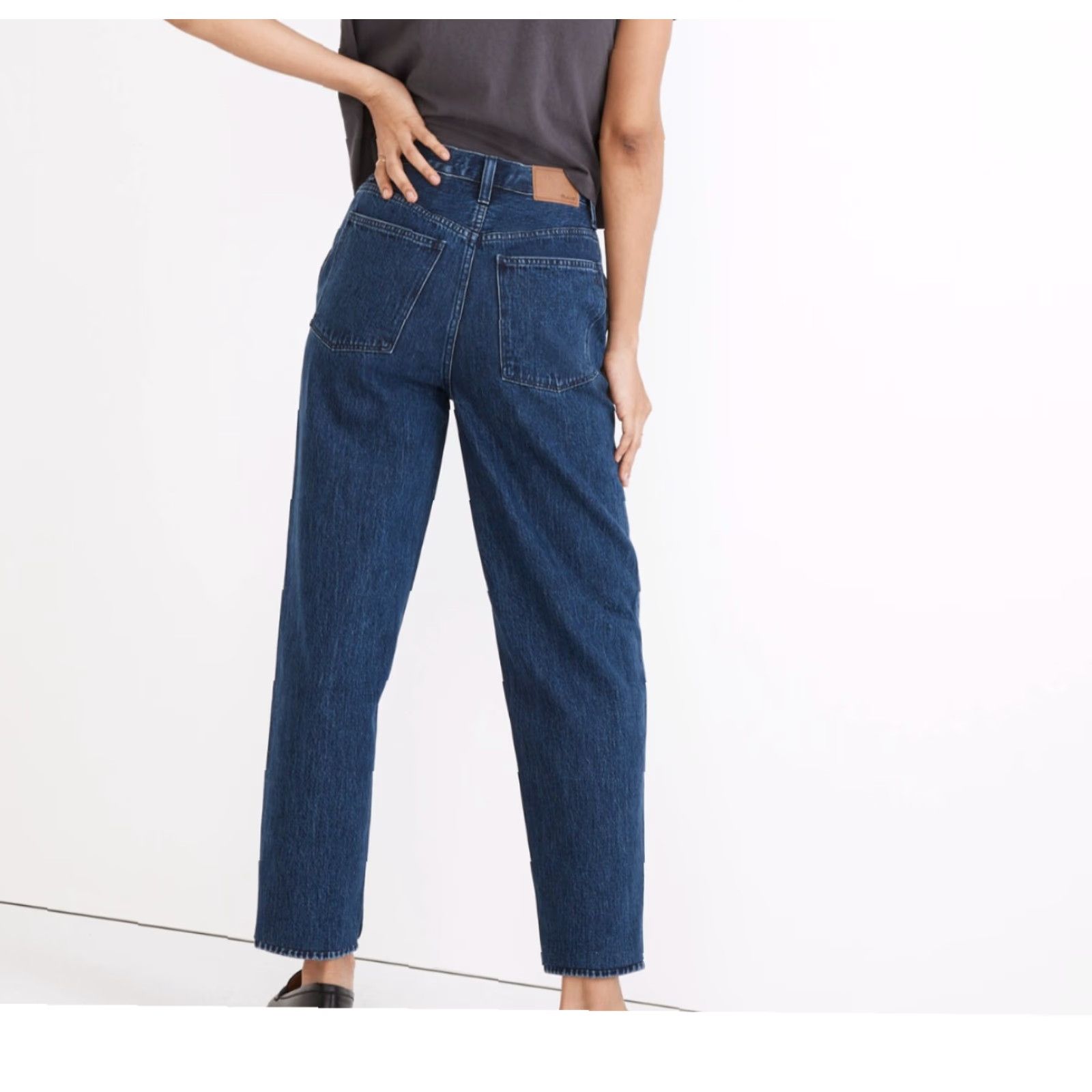 Madewell Madewell Womens Jeans 26 Rigid High Rise Balloon Sanford Wash Size 26" / US 2 / IT 38 - 3 Thumbnail