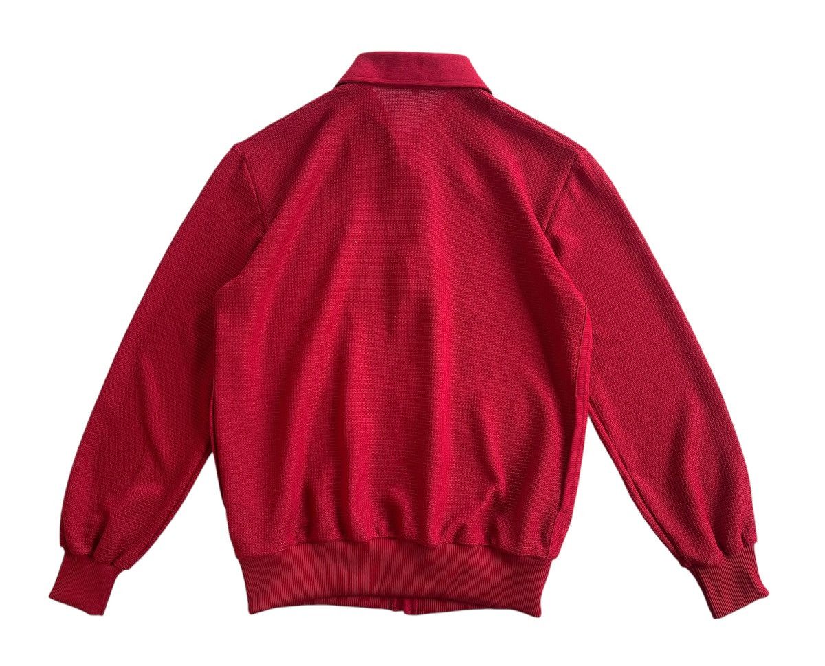 Japanese Brand 80s Harsen Abstract Polyester Knit Blouson Jacket Size US M / EU 48-50 / 2 - 4 Thumbnail