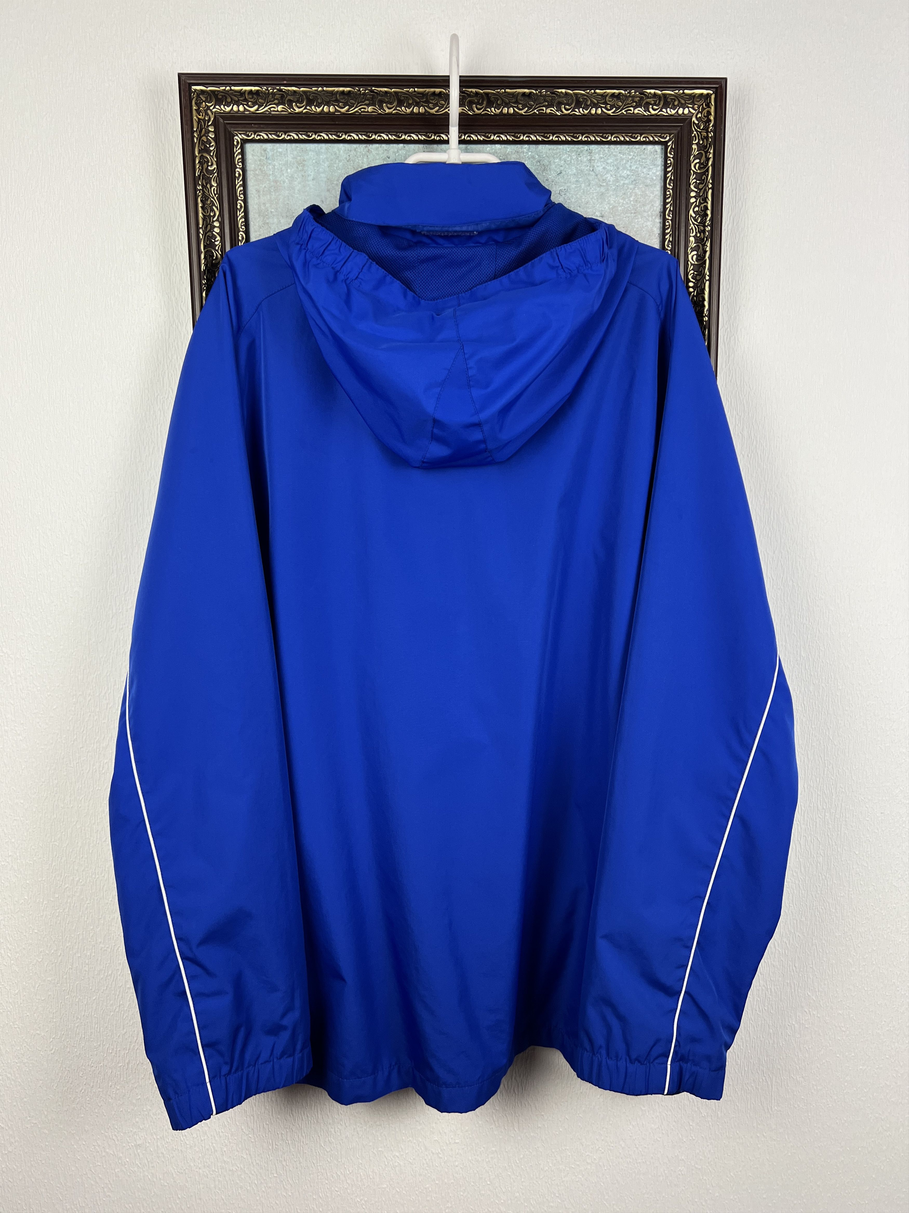 Umbro Vintage Umbro Everton Football Hooded Rain Jacket Track Top Size US XXL / EU 58 / 5 - 11 Thumbnail